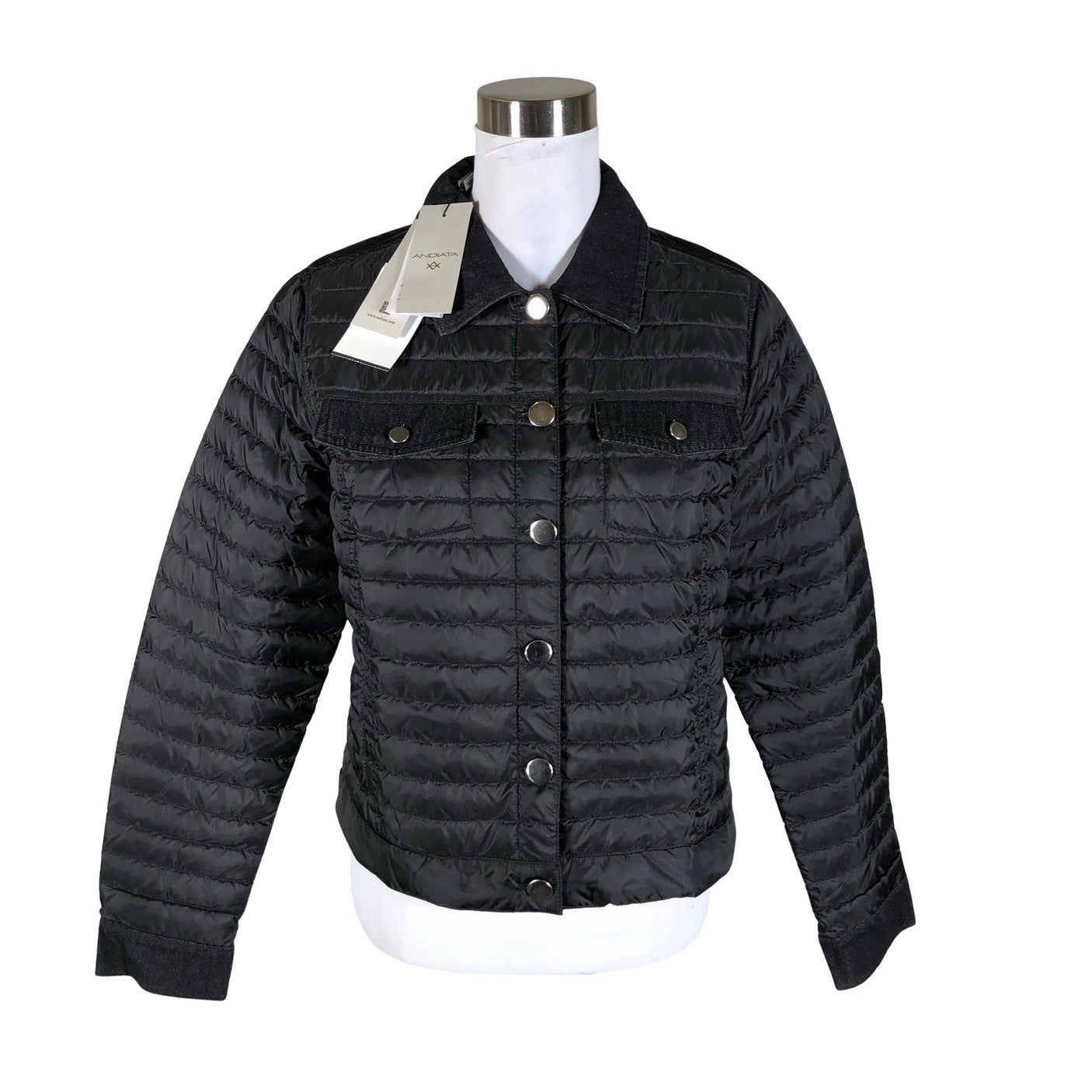 Unisex Andiata - Light down jacket, size 40 - Black (1)