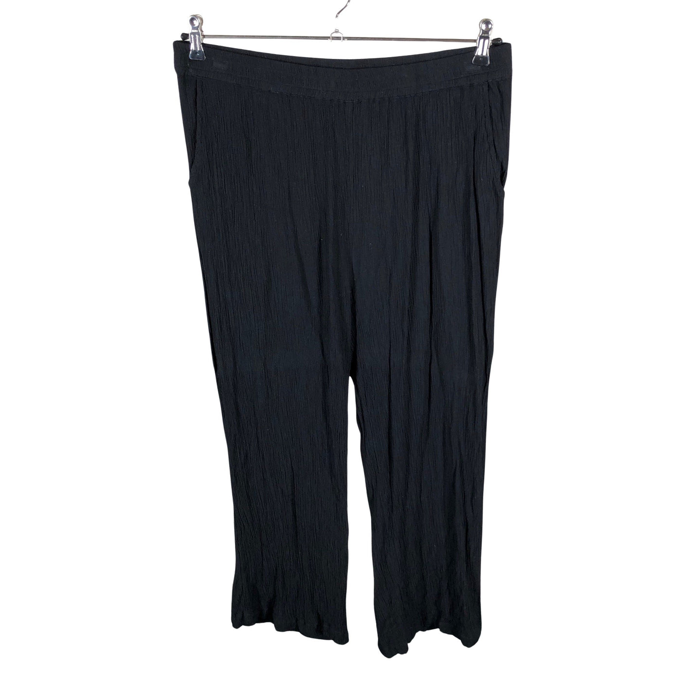 Unisex Kaffe - Schiffon trousers, size 42 - Black (1)