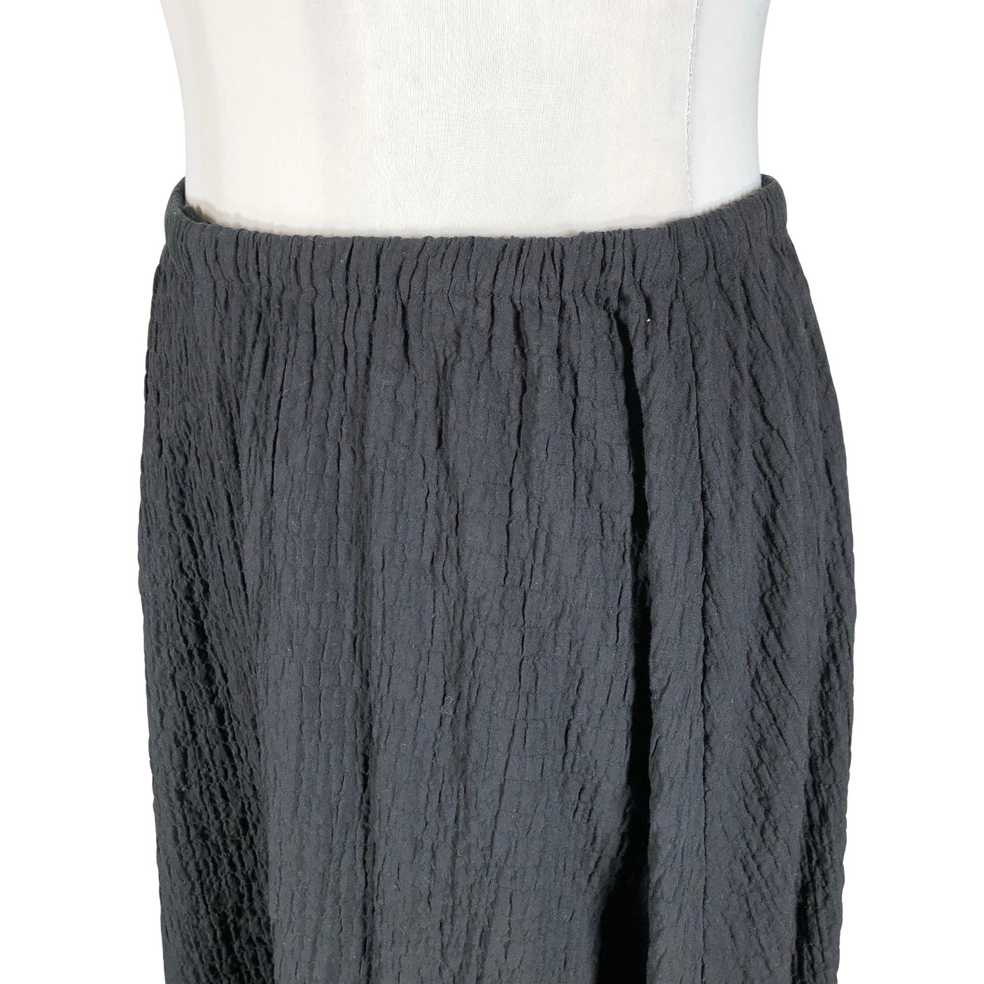 Unisex by Malene Birger - Fabric skirt, size 38 - Black (3)