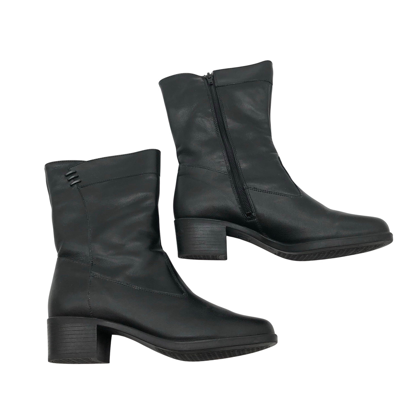 Unisex Avec by Topman - Ankle boots, size 40 - Black (1)