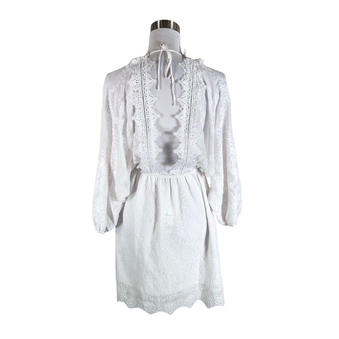 Unisex Guess - Schiffon dress, size 36 - White (2)