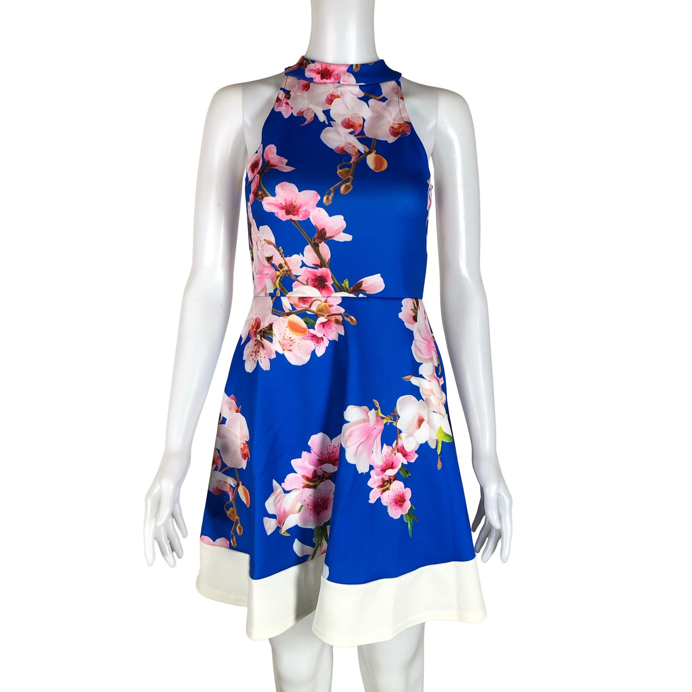 Unisex Evita - Tricot dress, size 36 - Blue (1)