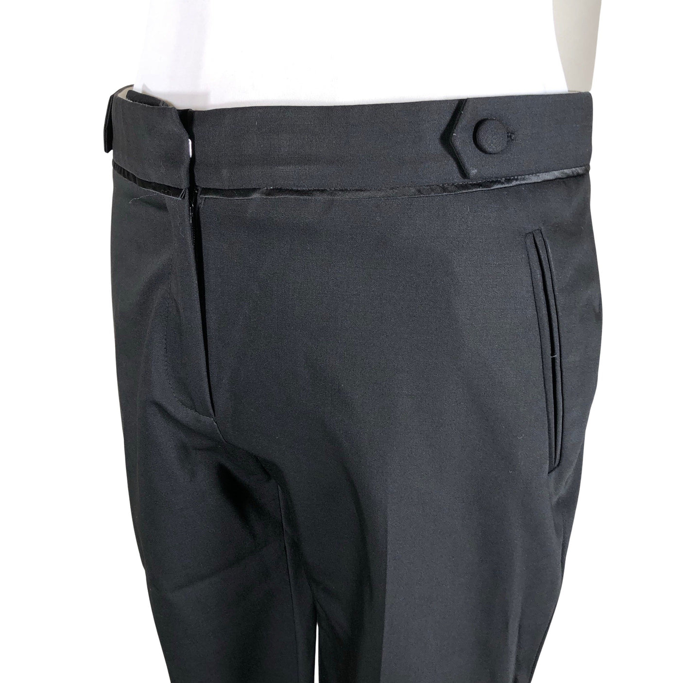 Unisex Tara Jarmon - Straight leg trousers, size 36 - Black (3)