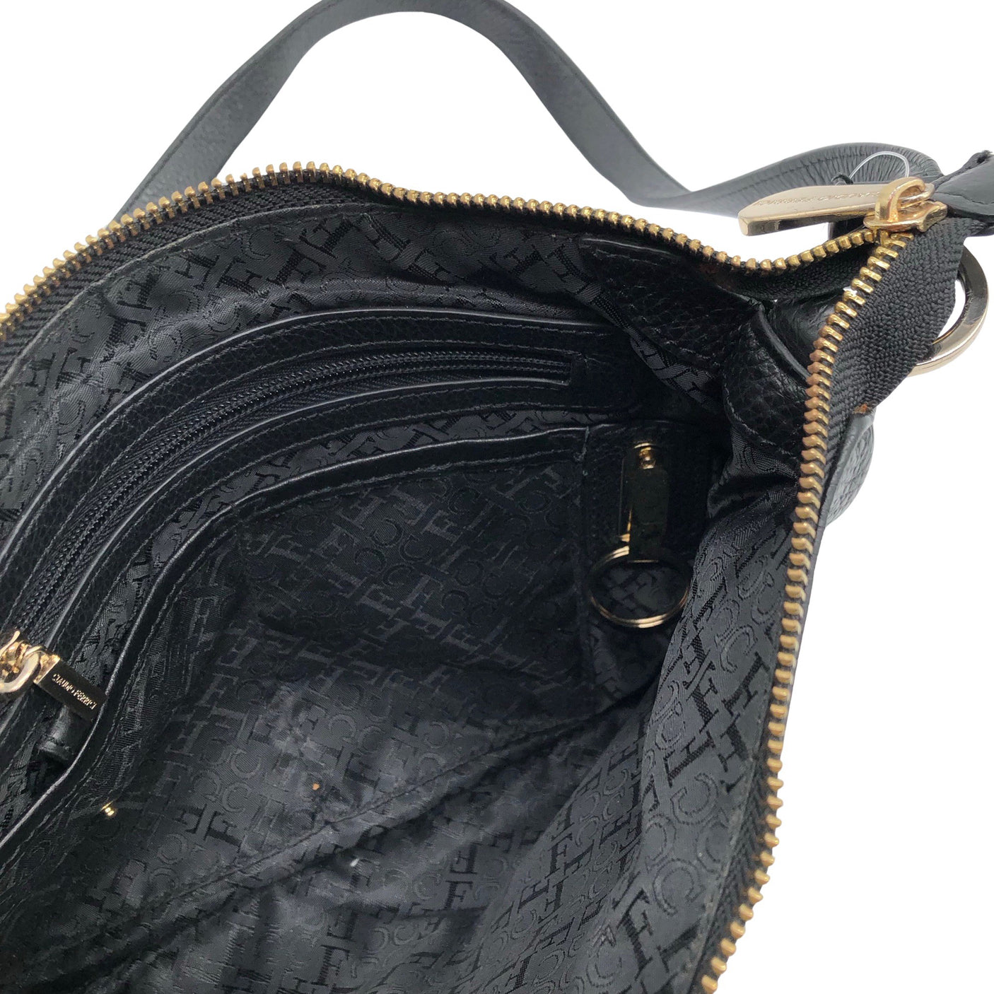 Unisex Claudio Ferrici - Shoulder bag, size Midi - Black (3)