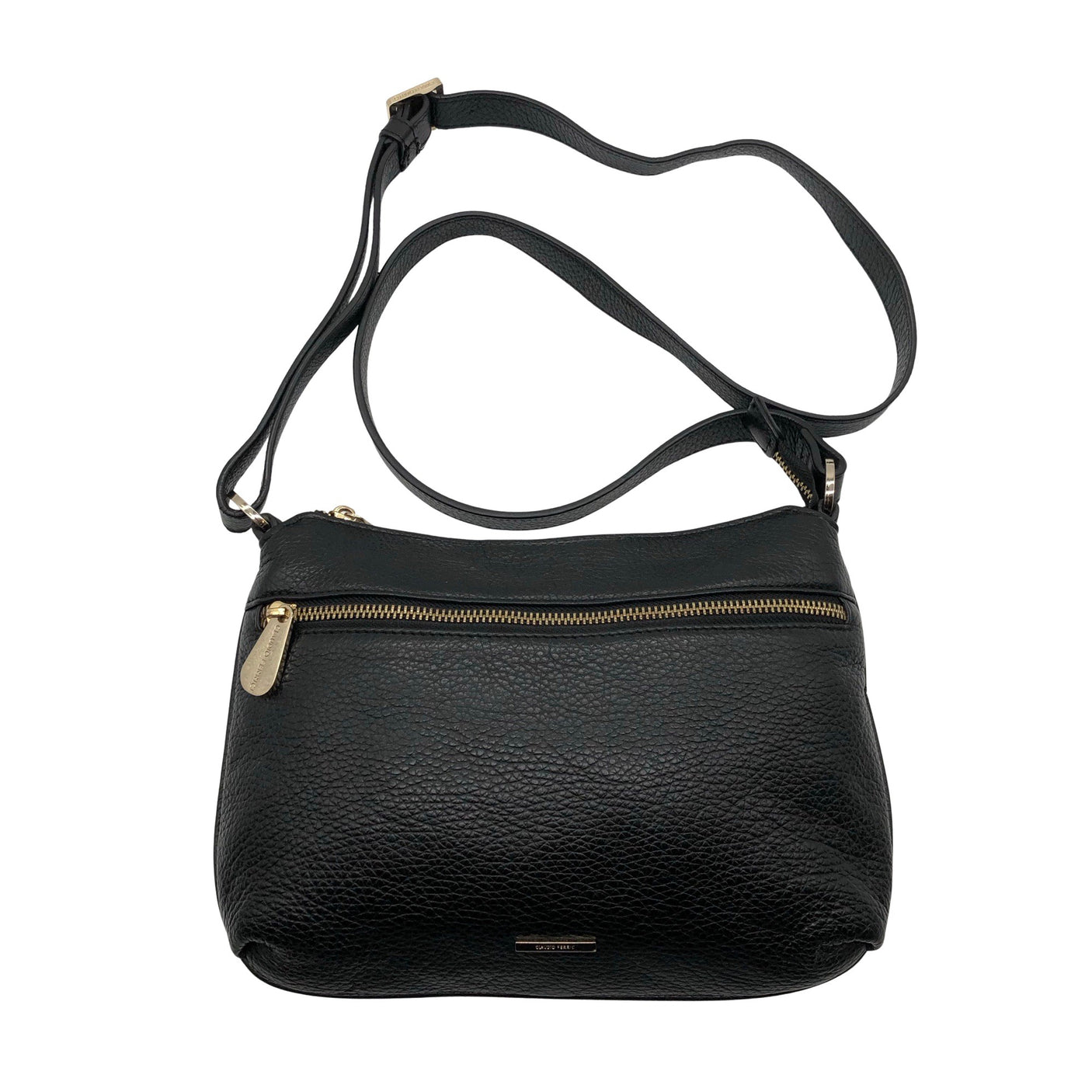 Unisex Claudio Ferrici - Shoulder bag, size Midi - Black (1)
