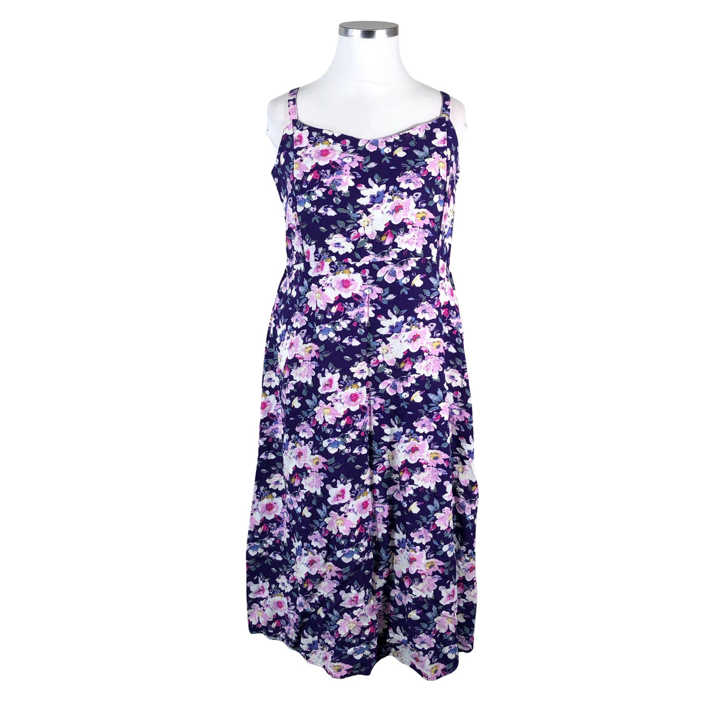 Unisex Zizzi - Summer dress, size 50 - Violet (1)
