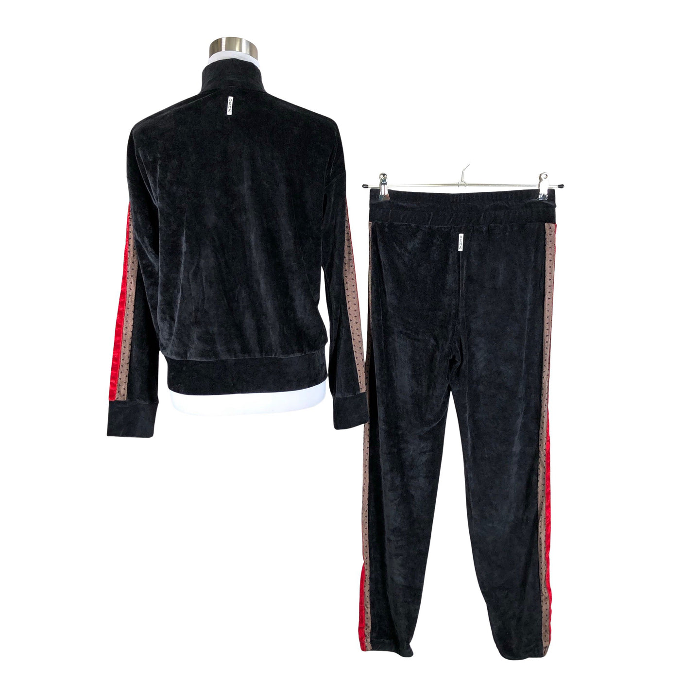 Unisex Deha - Sweatshirt and pants set, size 38 - Black (2)