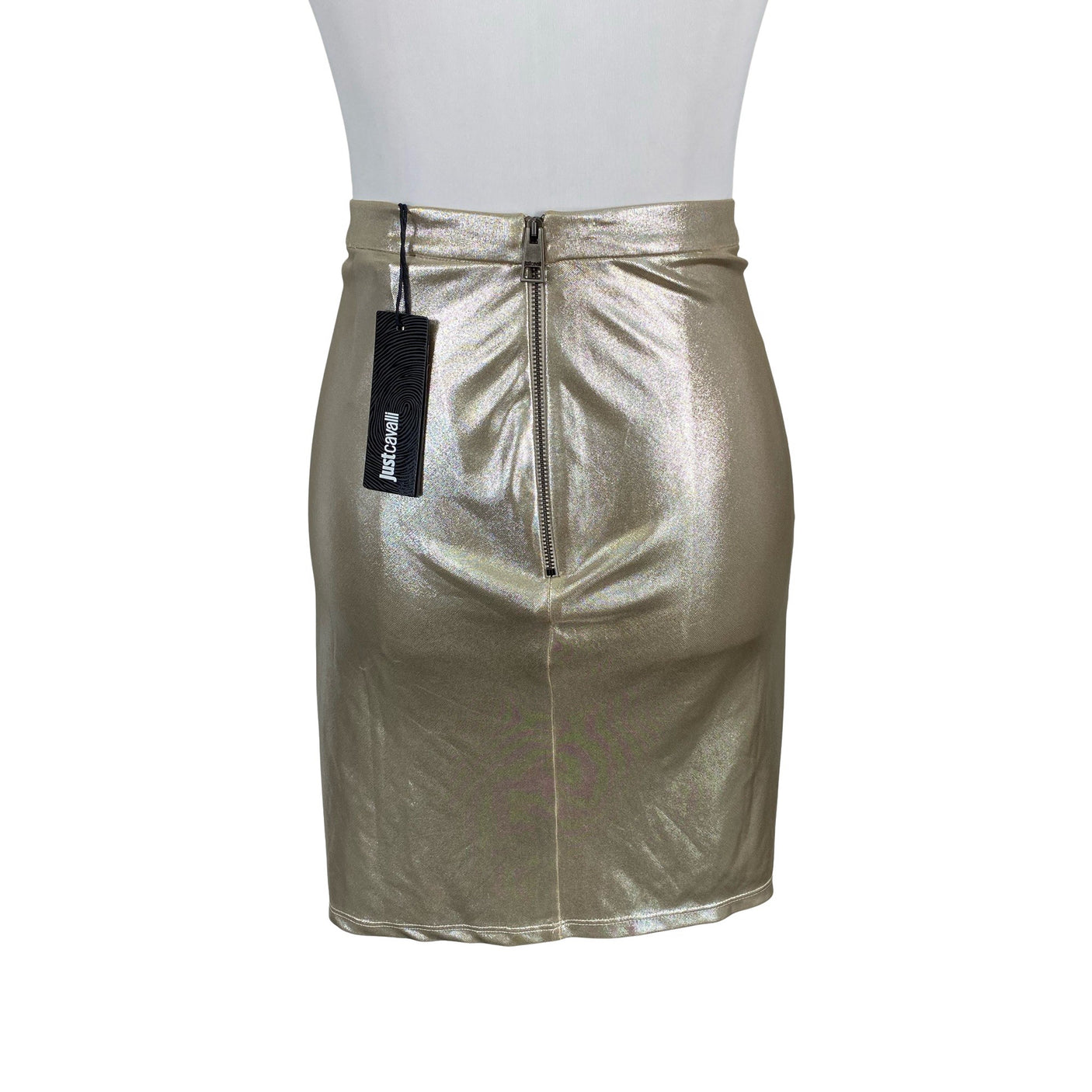 Unisex Just Cavalli - Party skirt, size 42 - Silver (2)