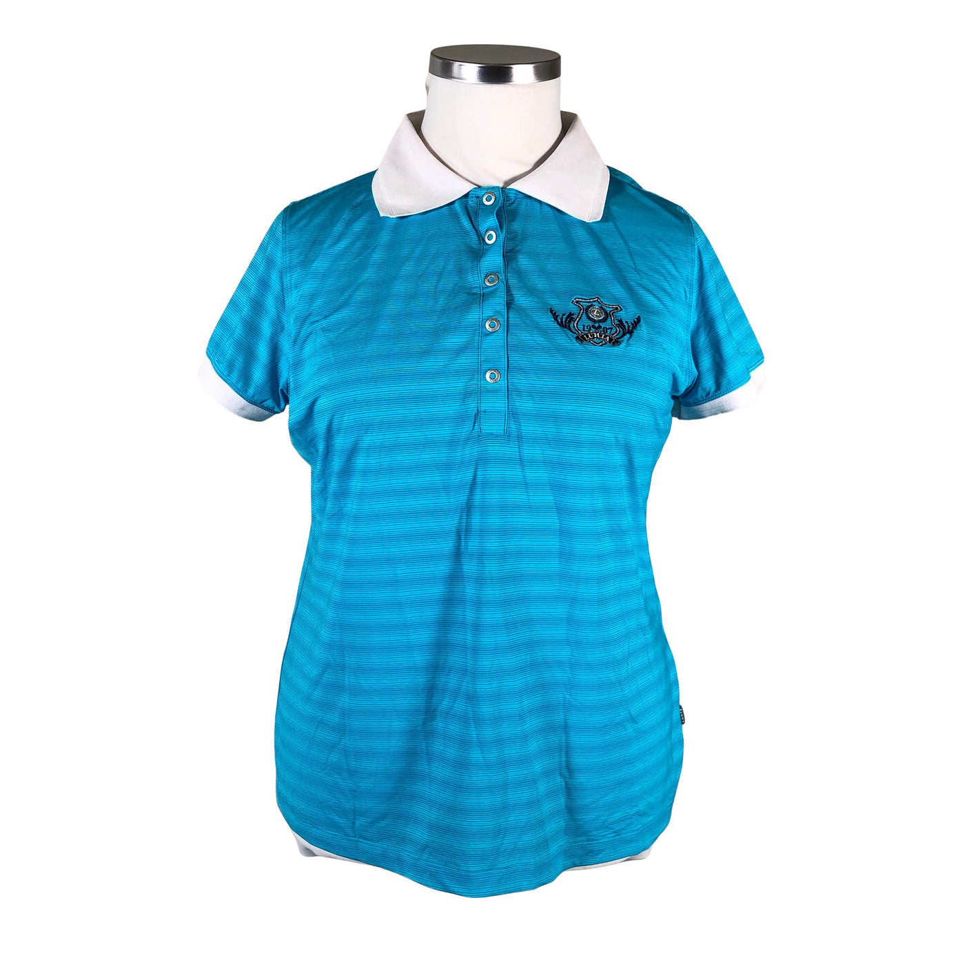 Unisex Luhta - Sports shirt, short sleeve, size 46 - Turquoise (1)