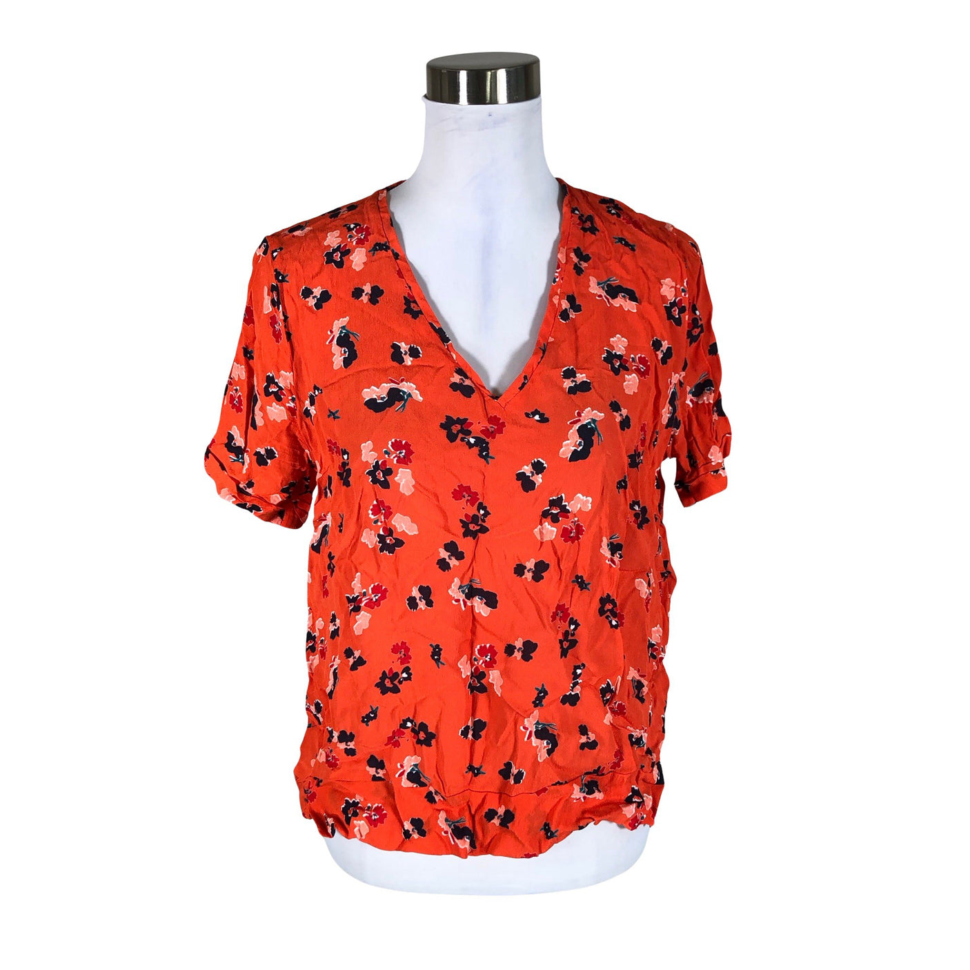 Unisex InWear - Short-sleeved blouse, size 40 - Orange (1)