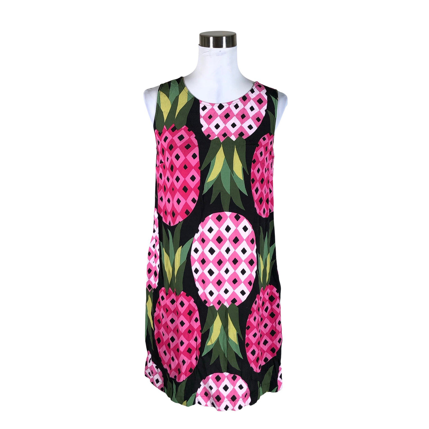 Unisex Marimekko - Schiffon dress, size 40 - Black (1)