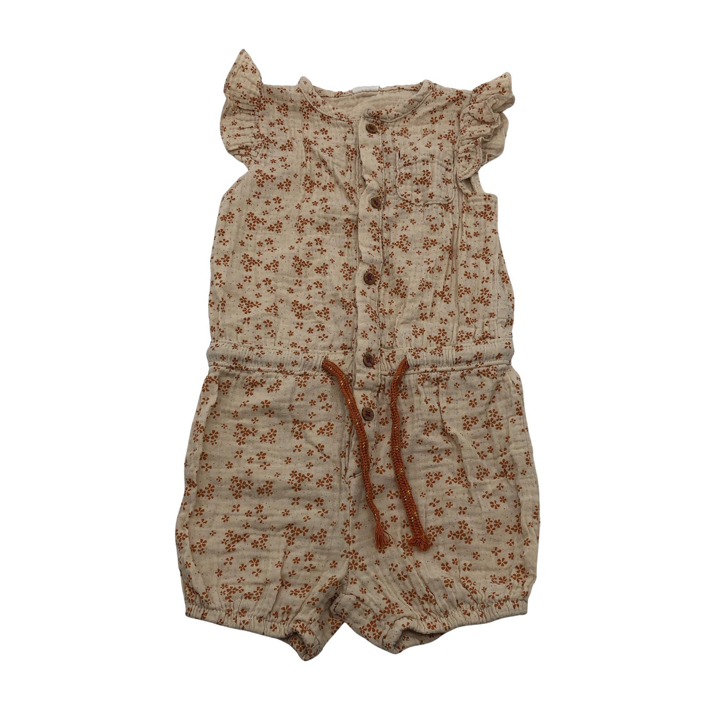 Unisex Hema - Short overalls, size 80 - 86 - Beige (1)