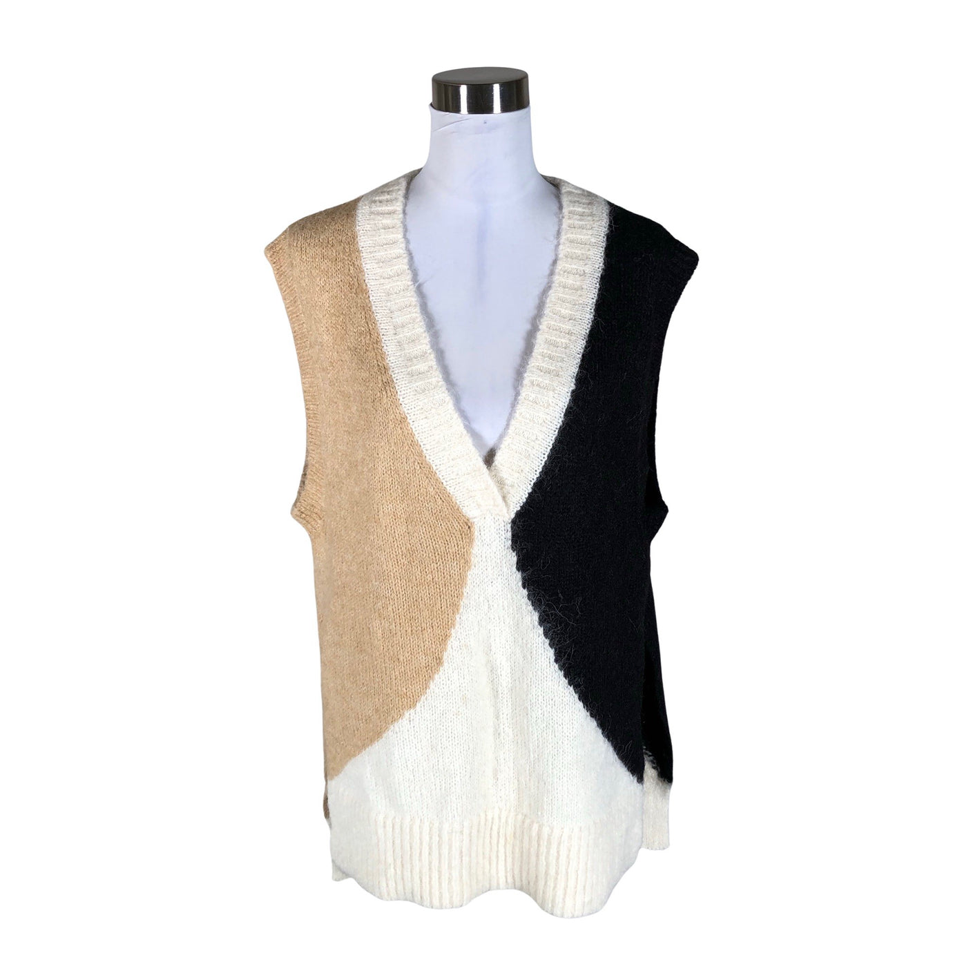 Unisex Marimekko - Knit vest, size 36 - Beige (1)