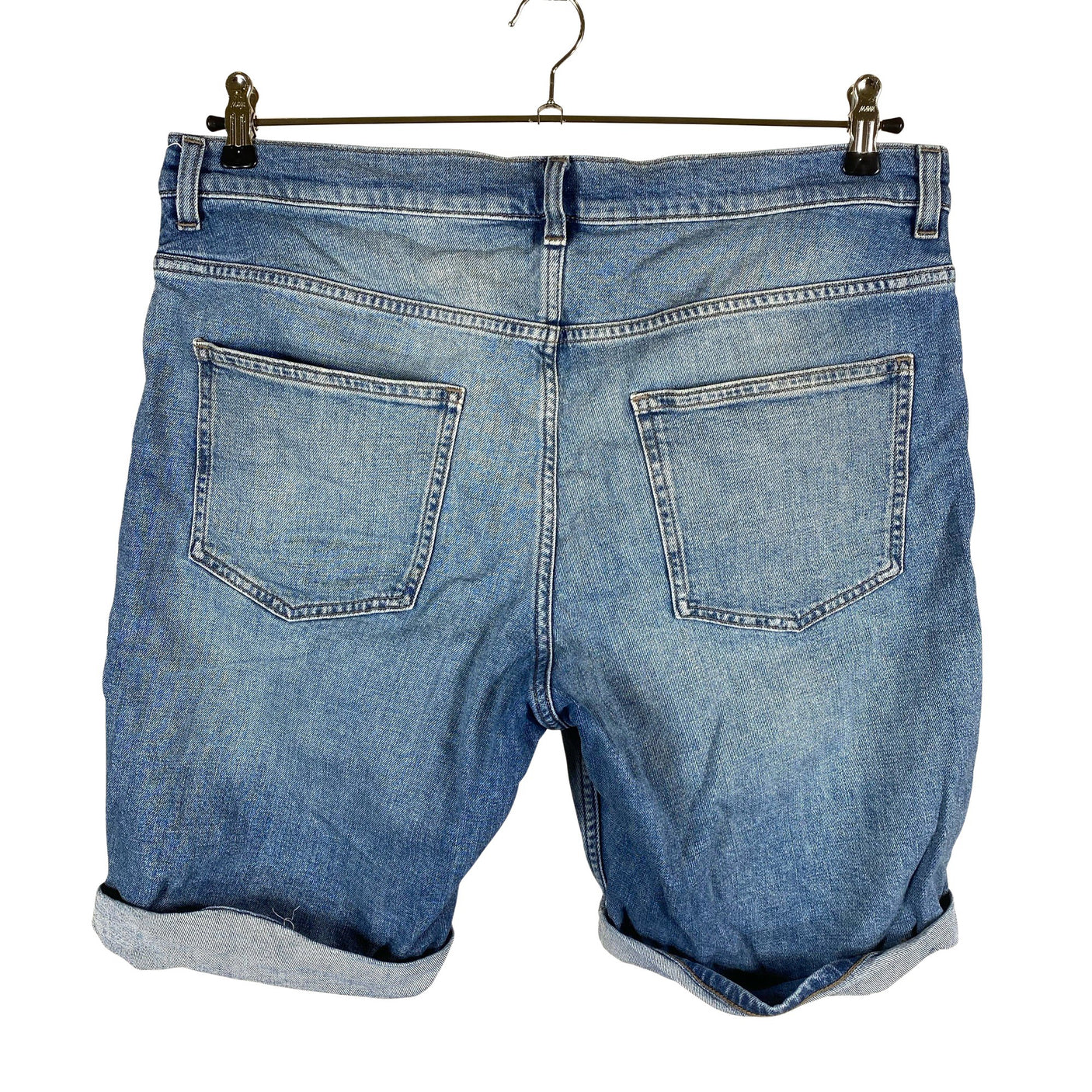 Unisex COS - Denim shorts, size W33 - Blue (2)