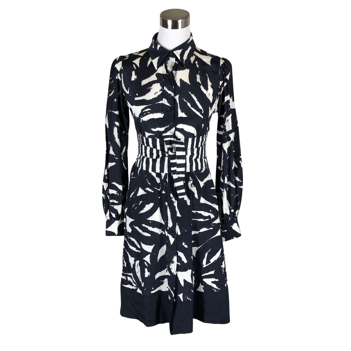 Unisex DKNY - Schiffon dress, size 36 - Blue (1)