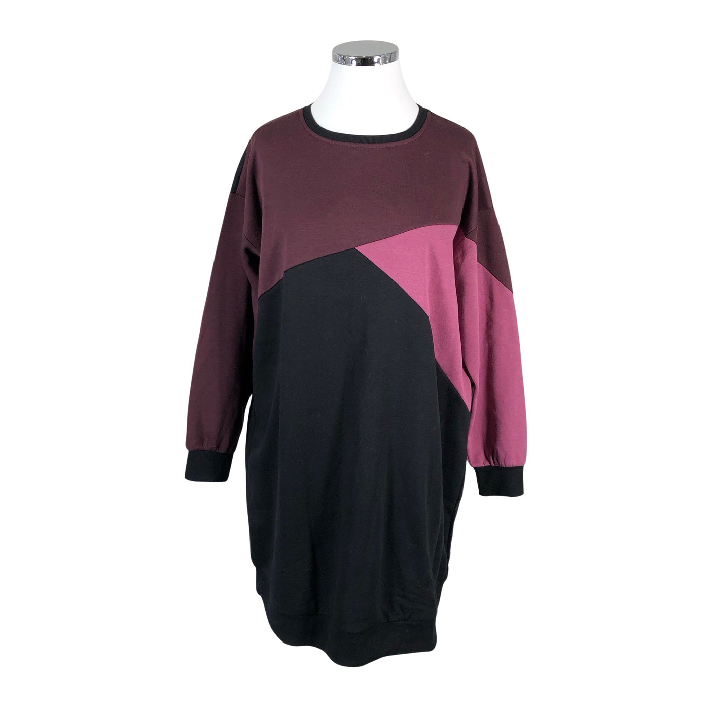 Unisex Zizzi - Sweatshirt tunic, size 46 - Violet (1)