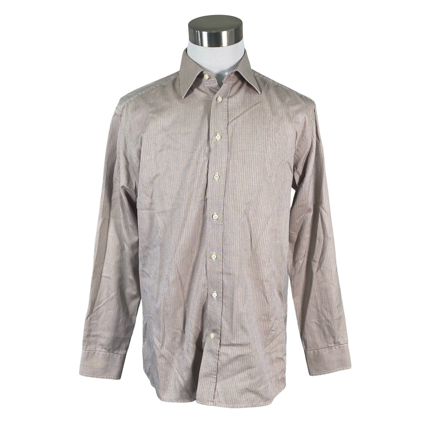 Unisex Sand - Collared shirt, size L - Brown (1)