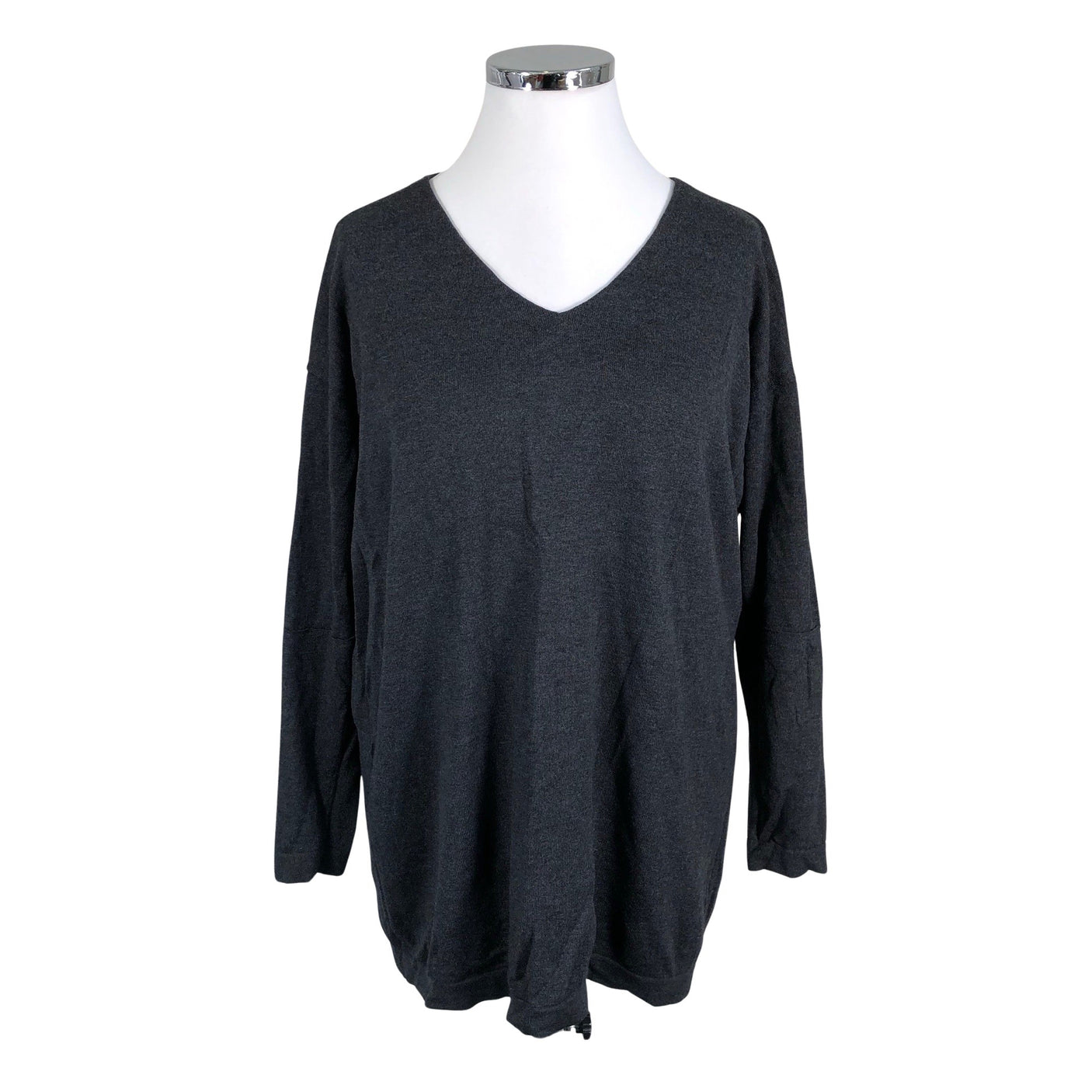 Unisex Filippa K. - Knit tunic, size 42 - Gray (1)