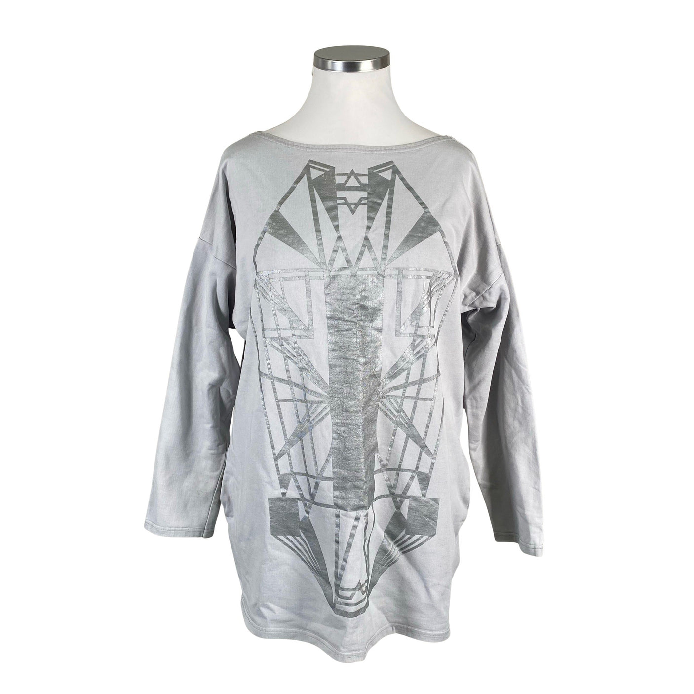 Unisex Vietto - Sweatshirt tunic, size 46 - Gray (1)