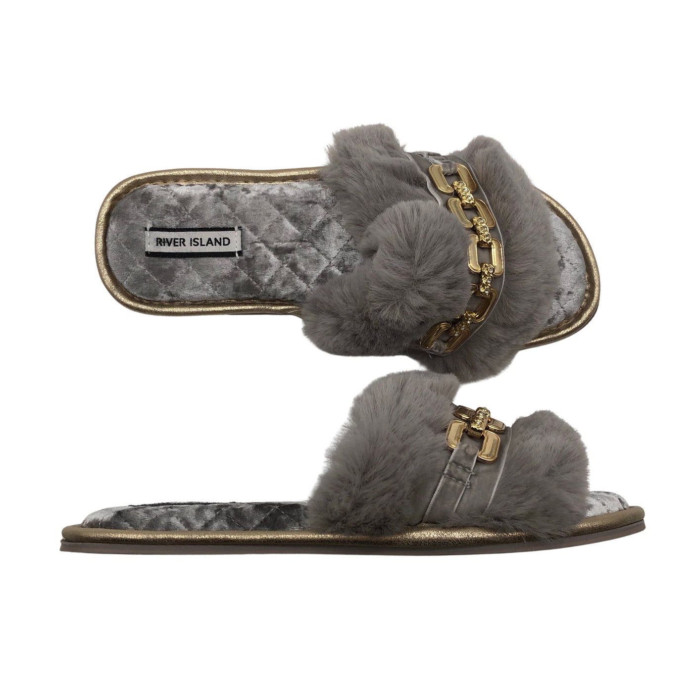 Unisex River Island - Indoor shoes, size 40 - Gray (1)