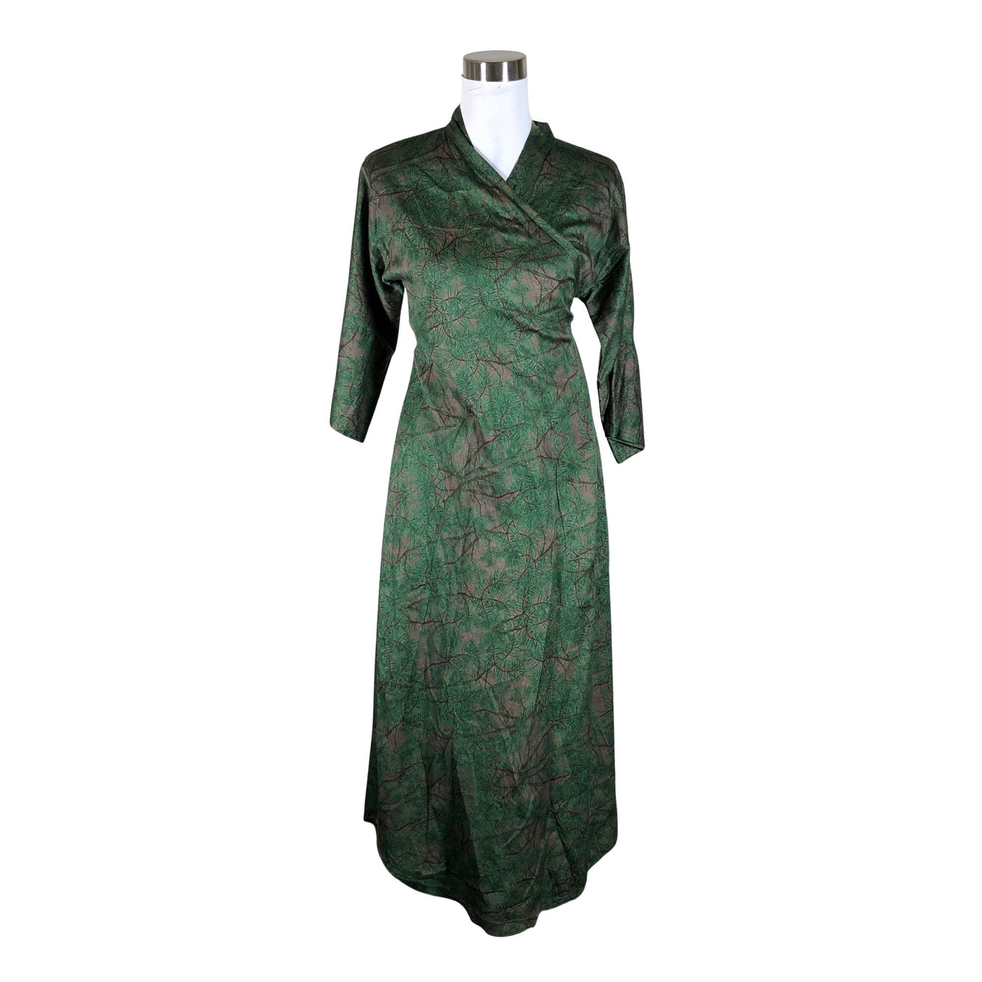 Unisex MUKA VA - Schiffon dress, size 38 - Green (1)