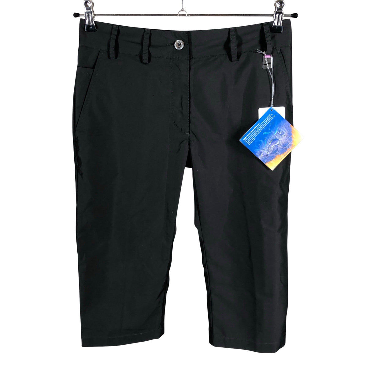 Unisex Cross - Sports capri pants, size 36 - Black (1)