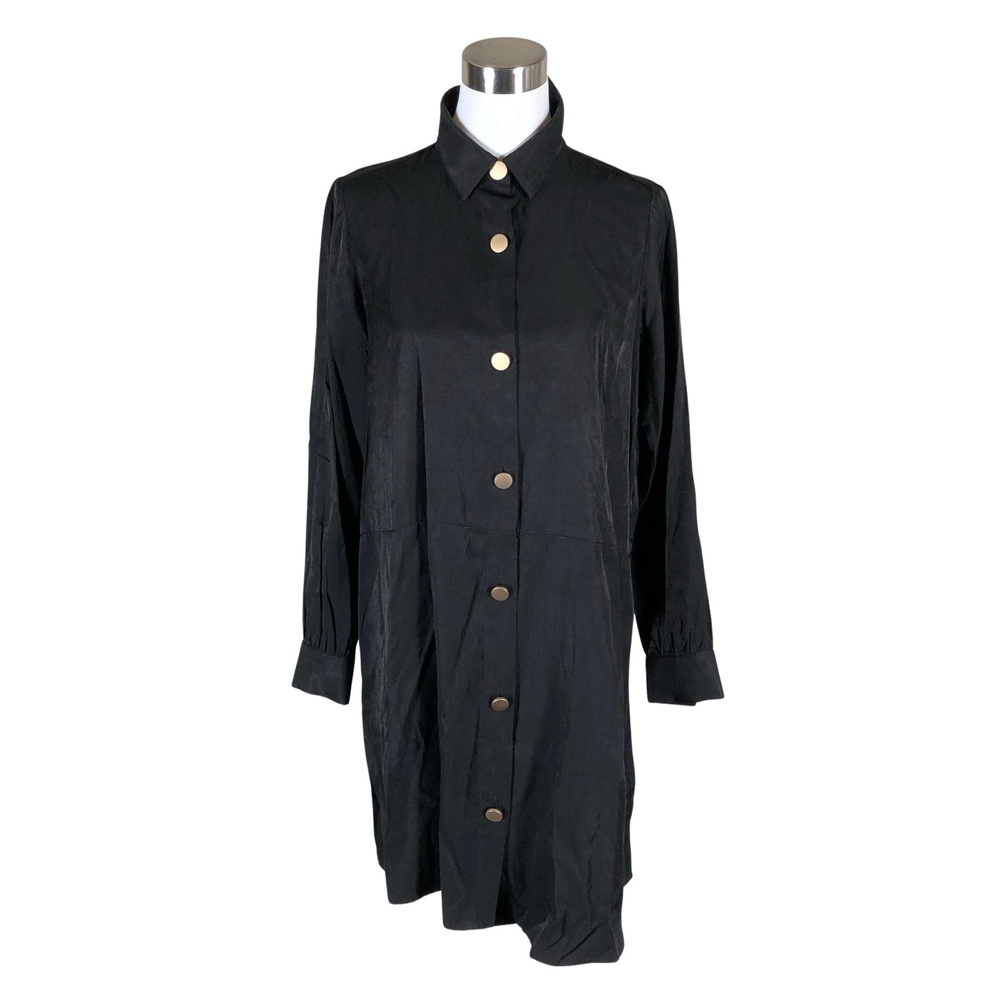 Unisex Zeze - Schiffon dress, size 38 - Black (1)