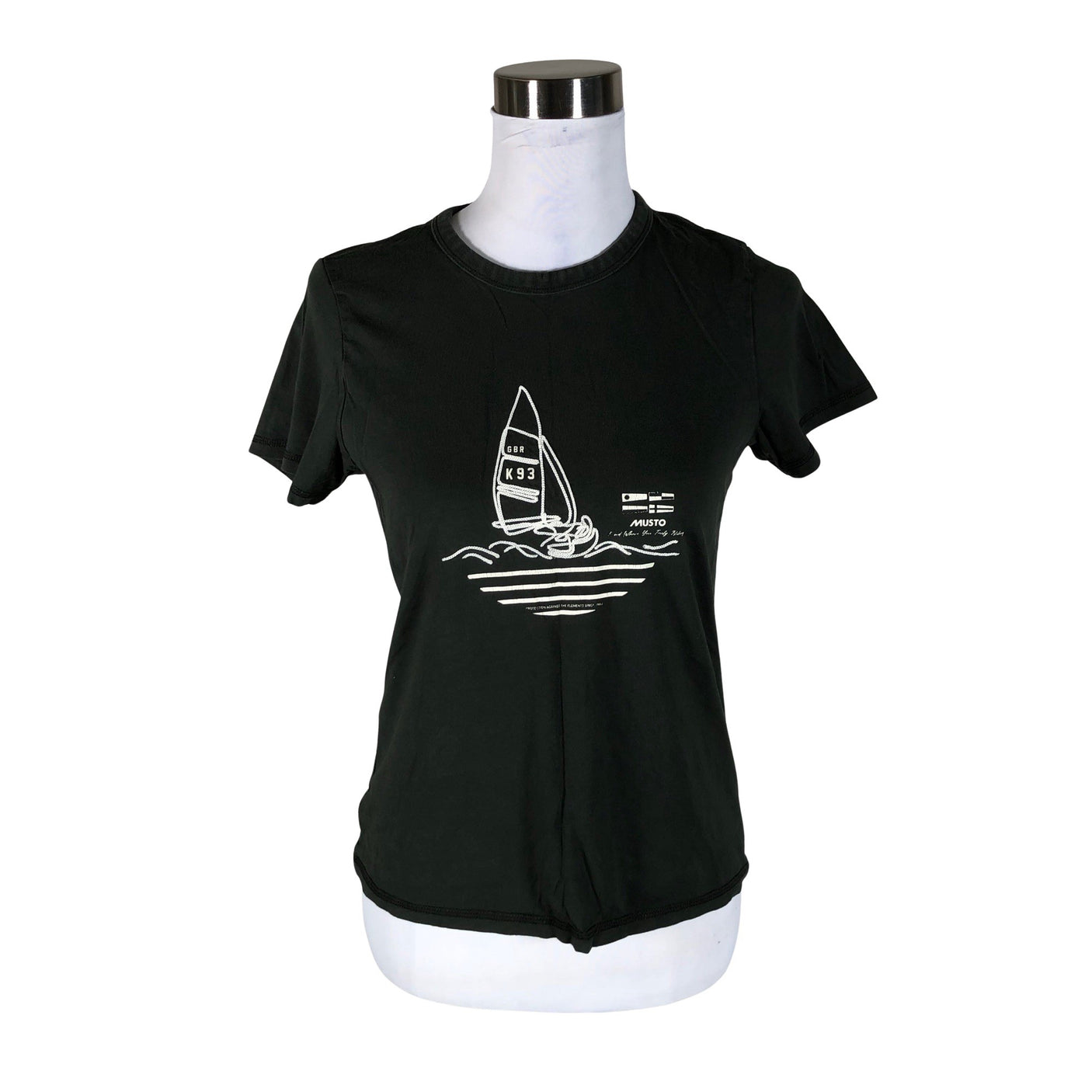 Unisex Musto - T-shirt, size 38 - Green (1)