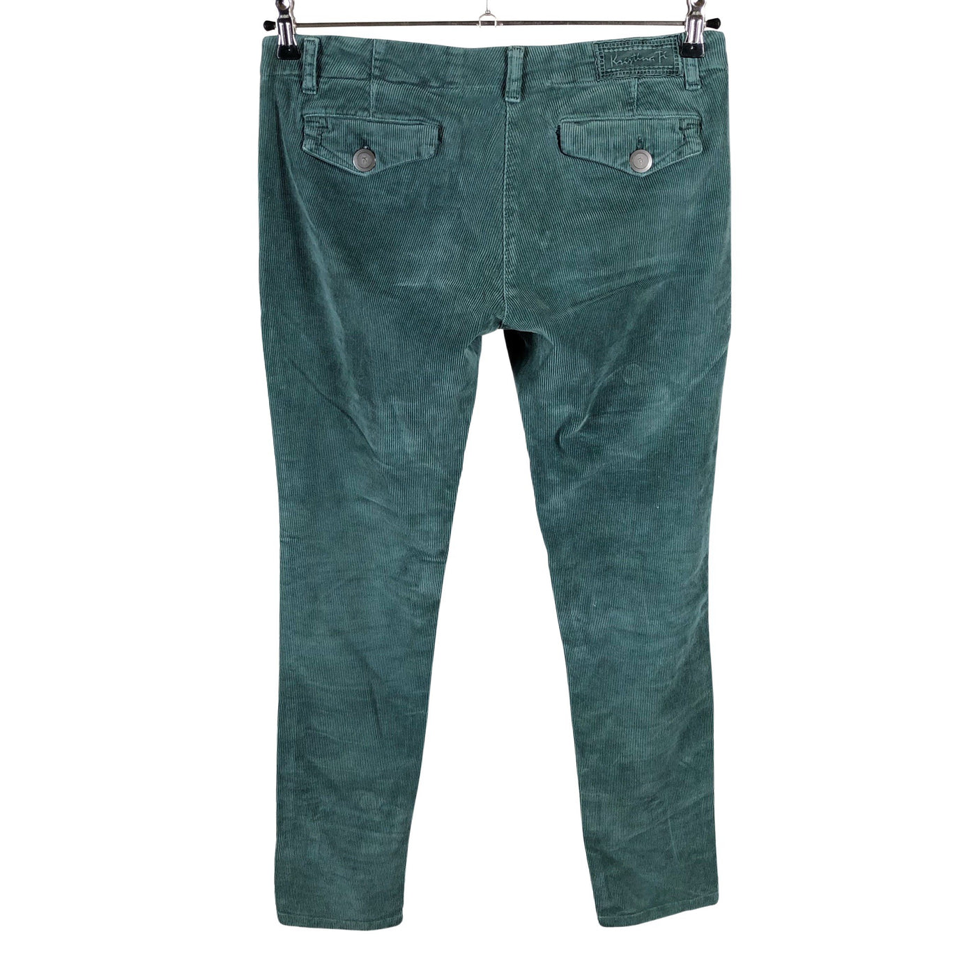 Unisex Kristina Ti - Velvet pants, size 38 - Green (2)