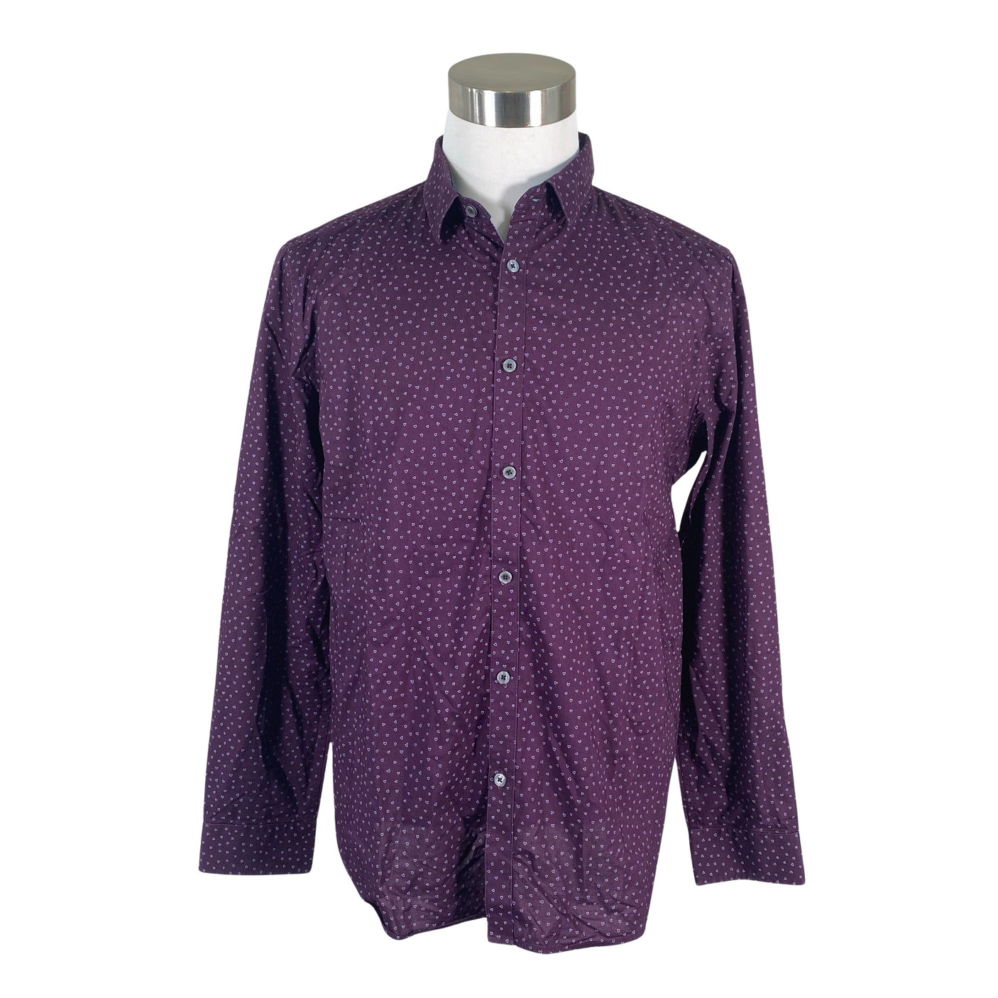 Unisex Selected - Collared shirt, size XL - Violet (1)