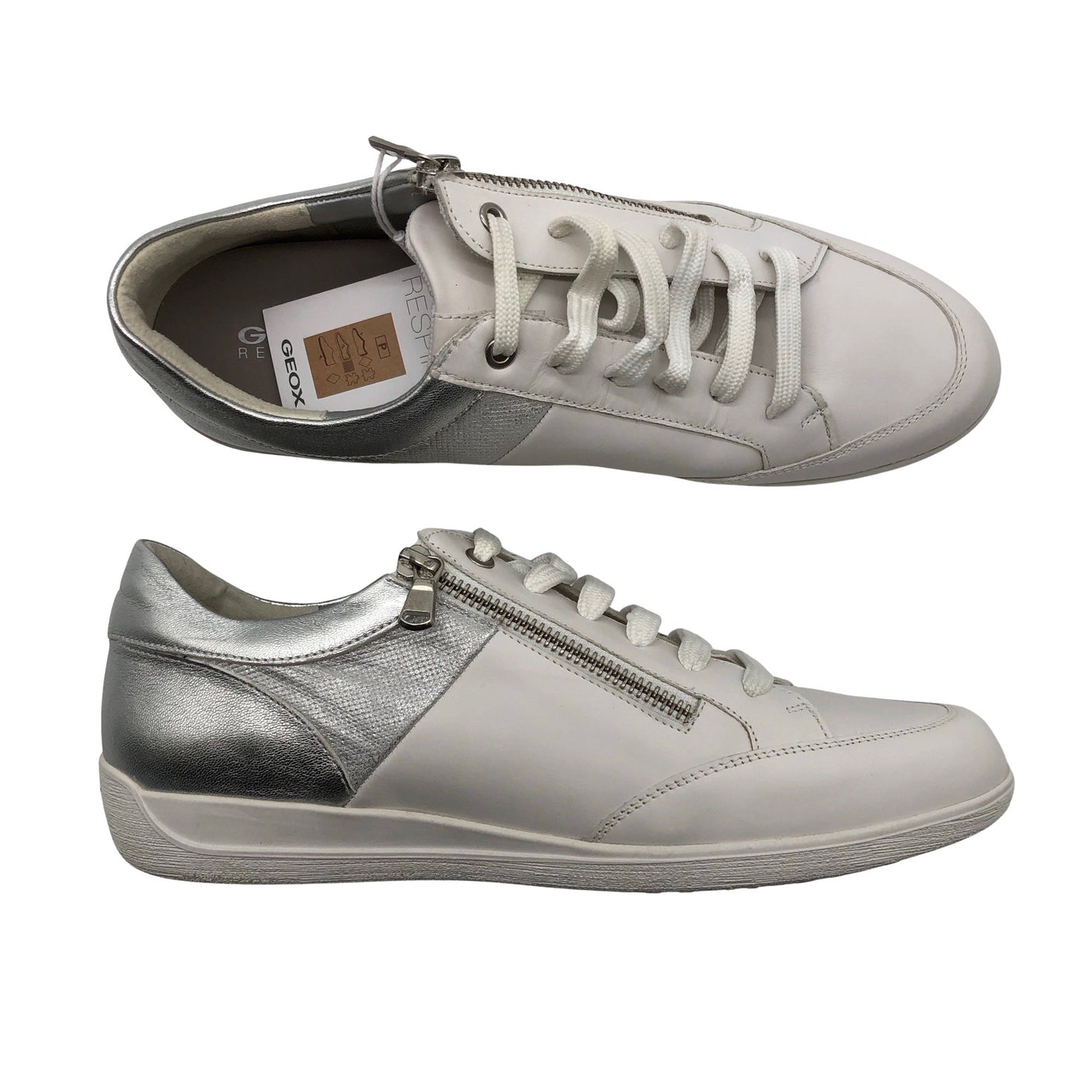 Unisex Geox - Casual sneakers, size 41 - White (1)