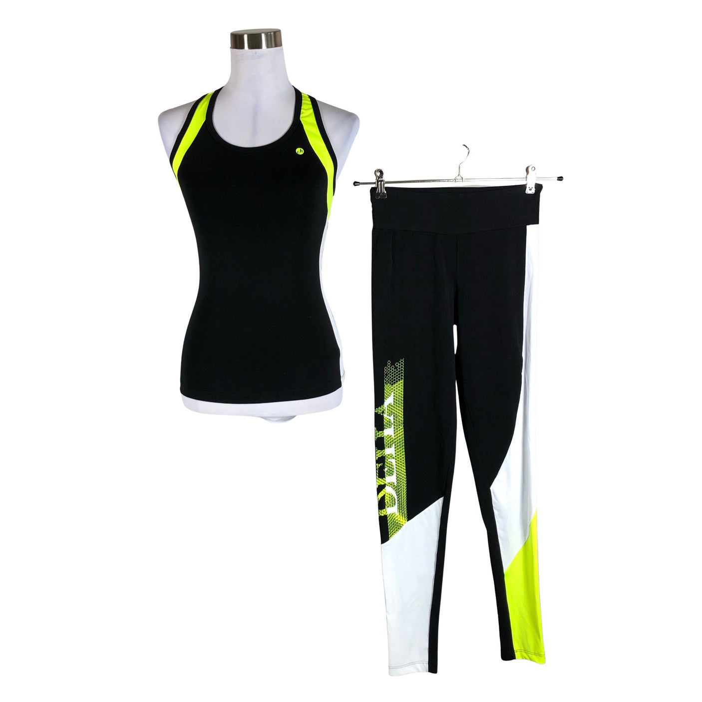 Unisex Deha - Sports tights, size 38 - Black (1)
