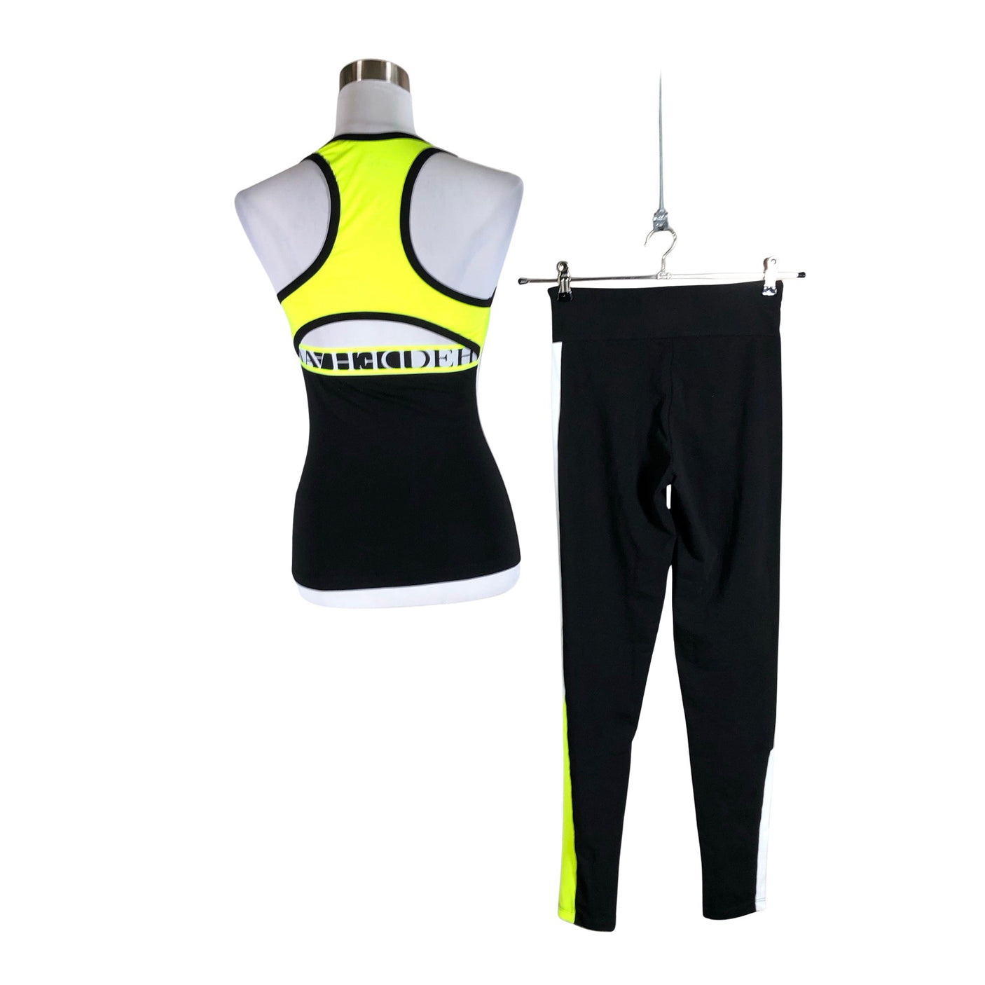 Unisex Deha - Sports tights, size 38 - Black (2)