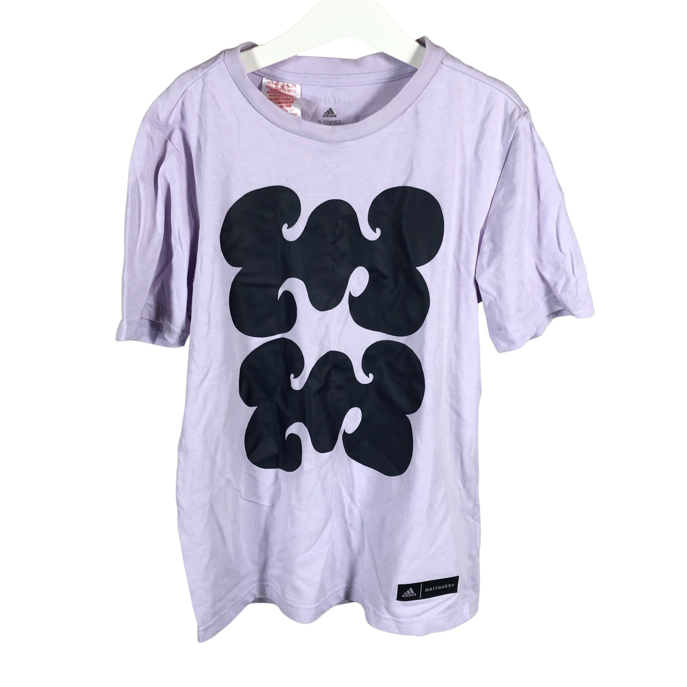 Unisex Adidas - T-shirt, size 146 - 152 - Violet (1)
