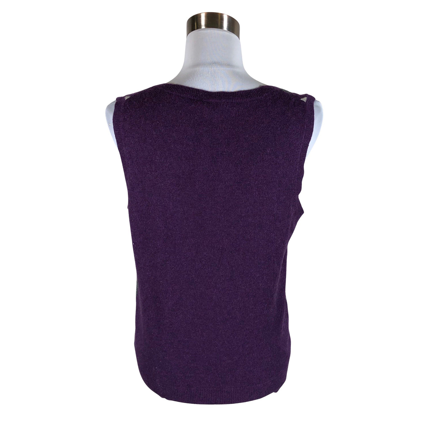 Unisex Gant - Knit vest, size 38 - Violet (2)