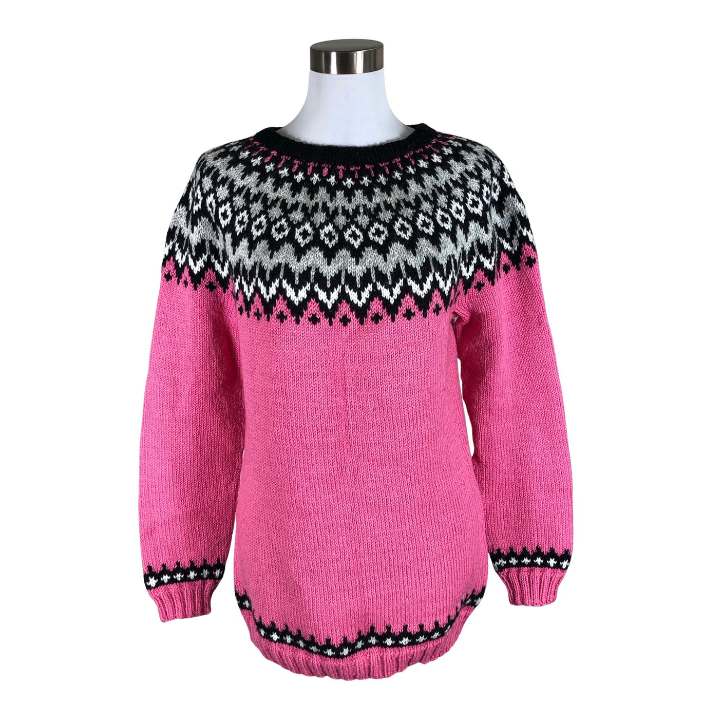 Unisex Handmade - Sweater, size 38 - Pink (1)