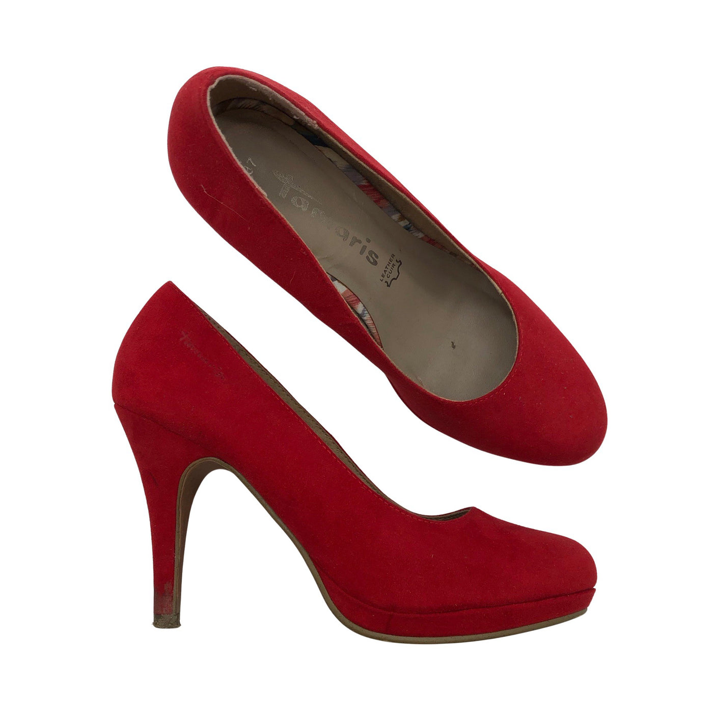 Unisex Tamaris - High heels, size 37 - Red (1)