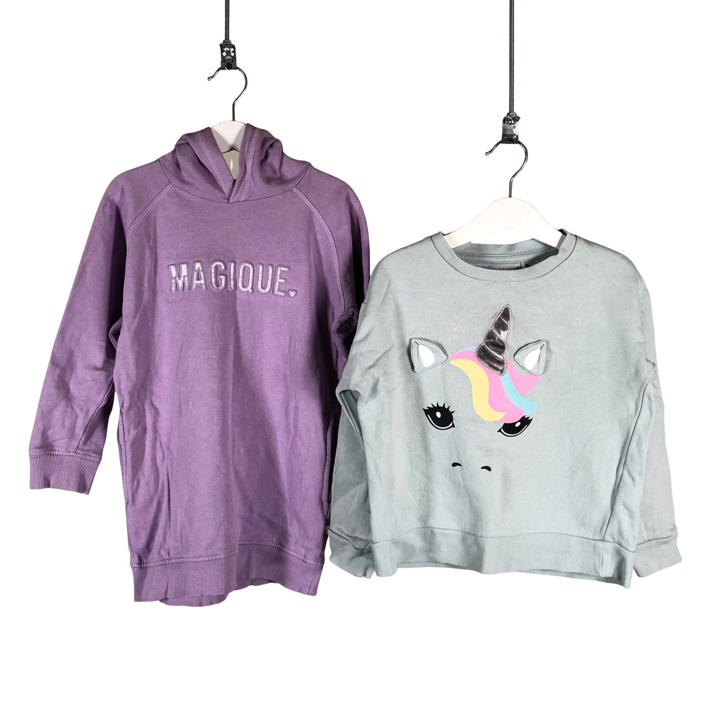 Unisex Motion's - Sweatshirt dress, size 116 - 122 - Violet (1)