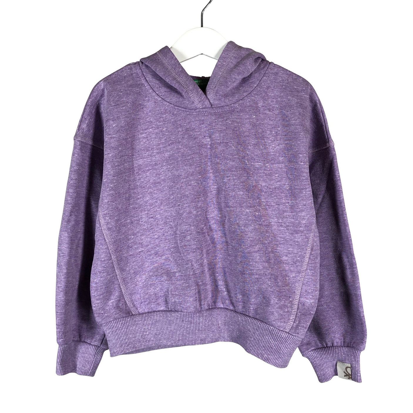 Unisex Benetton - Hoodie, size 116 - 122 - Violet (1)