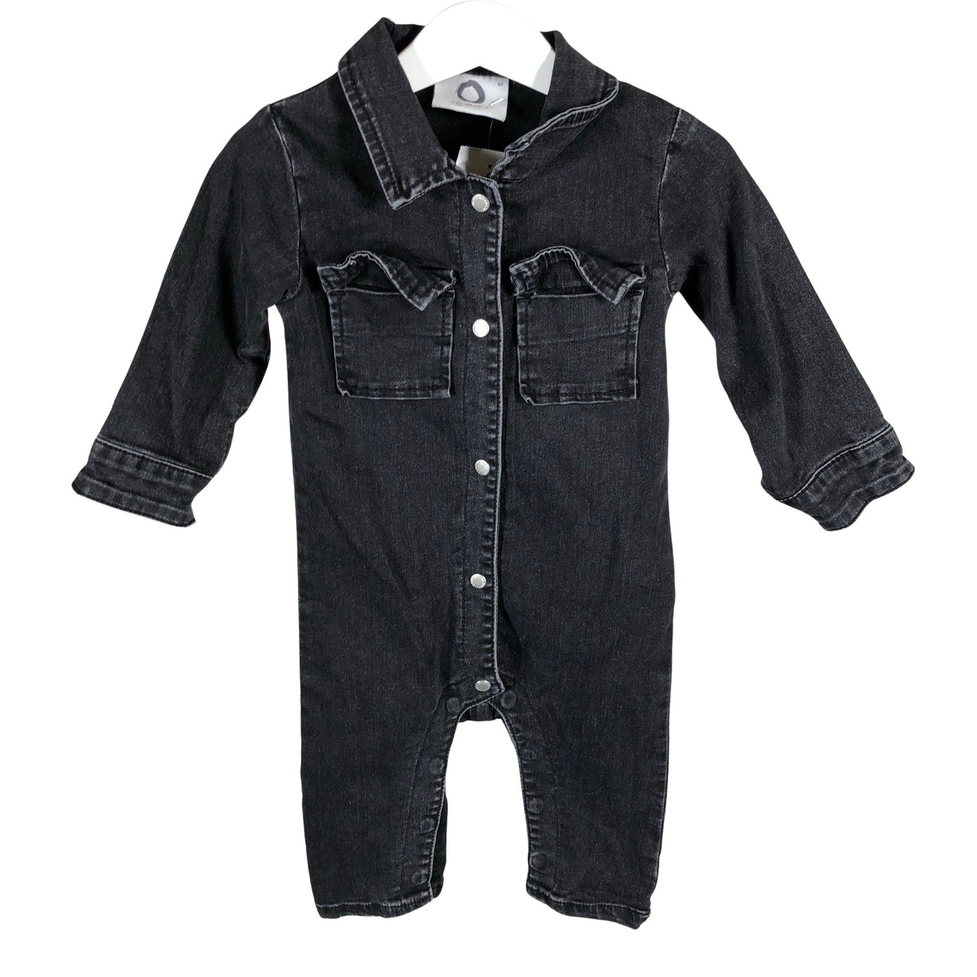 Unisex I Dig Denim - Overalls, size 74 - 80 - Black (1)