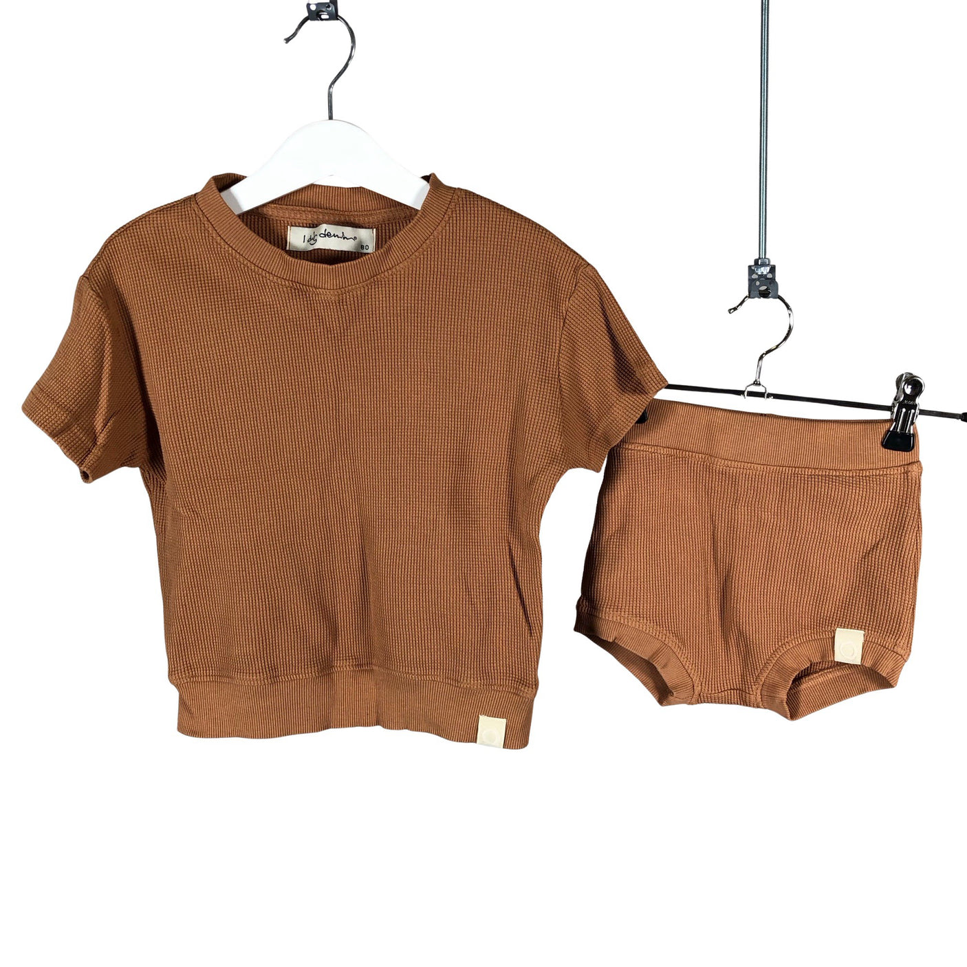 Unisex I Dig Denim - T-shirt, size 74 - 80 - Brown (1)