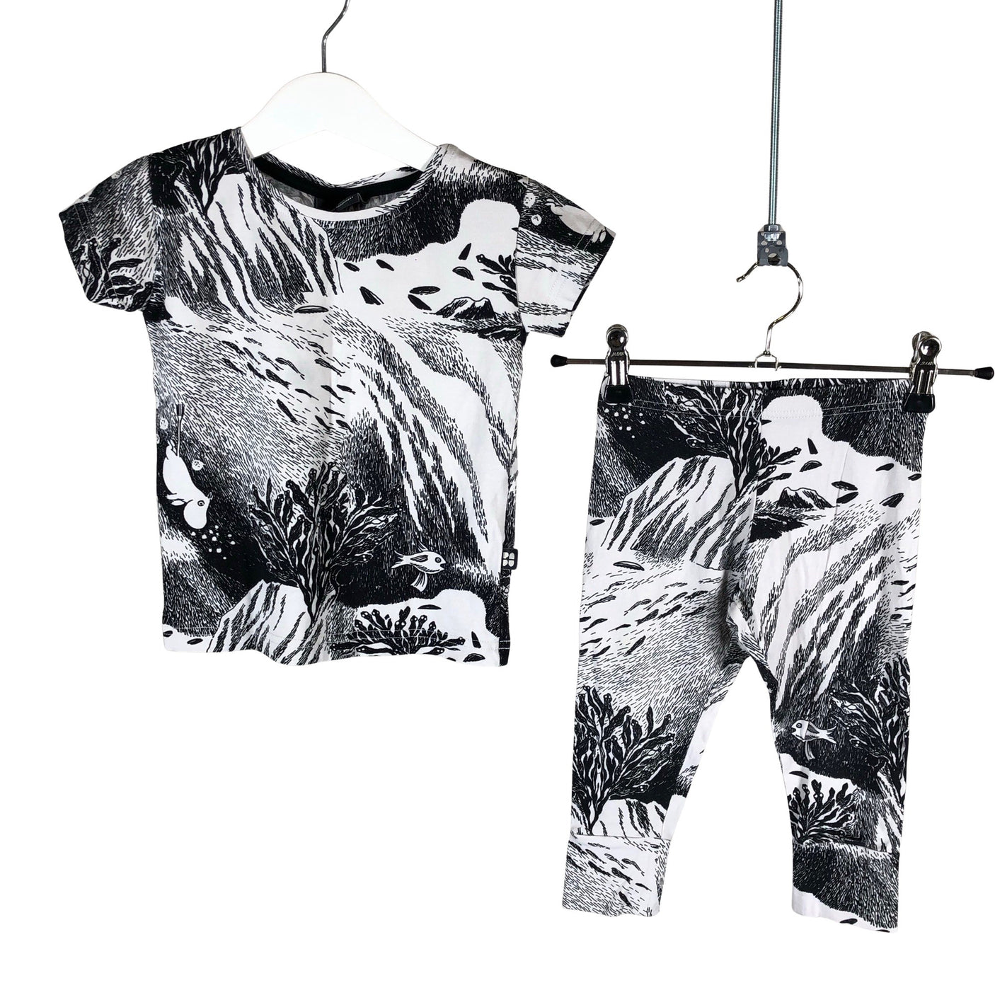 Unisex Papu - T-shirt, size 80 - 86 - Gray (1)