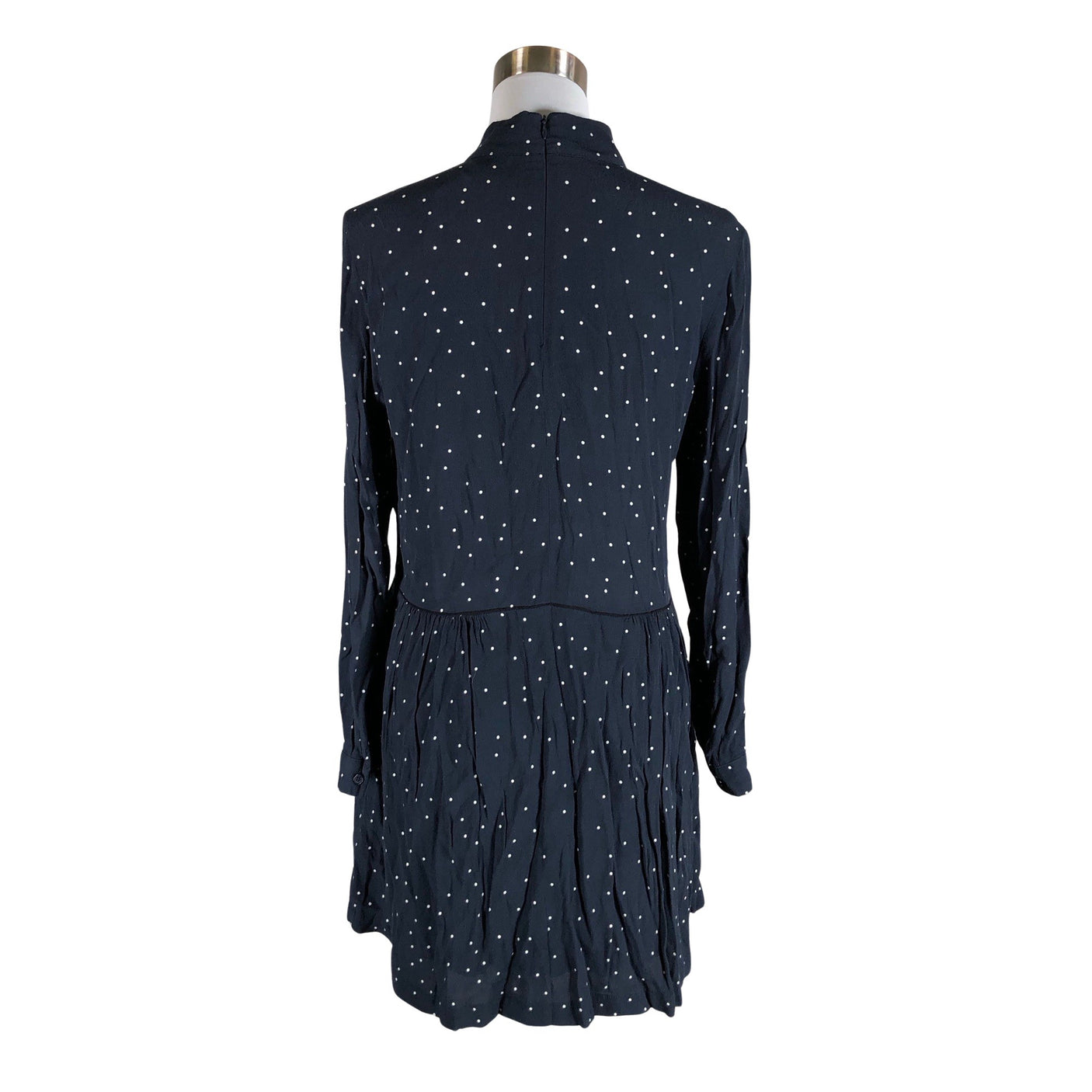 Unisex Ganni - Schiffon dress, size 38 - Blue (2)