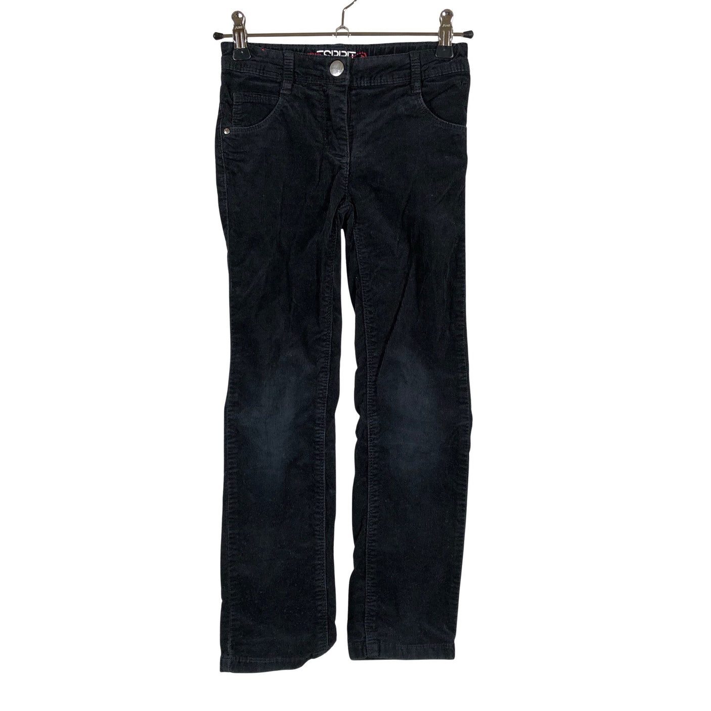 Unisex Esprit - Velvet pants, size 122 - 128 - Black (1)