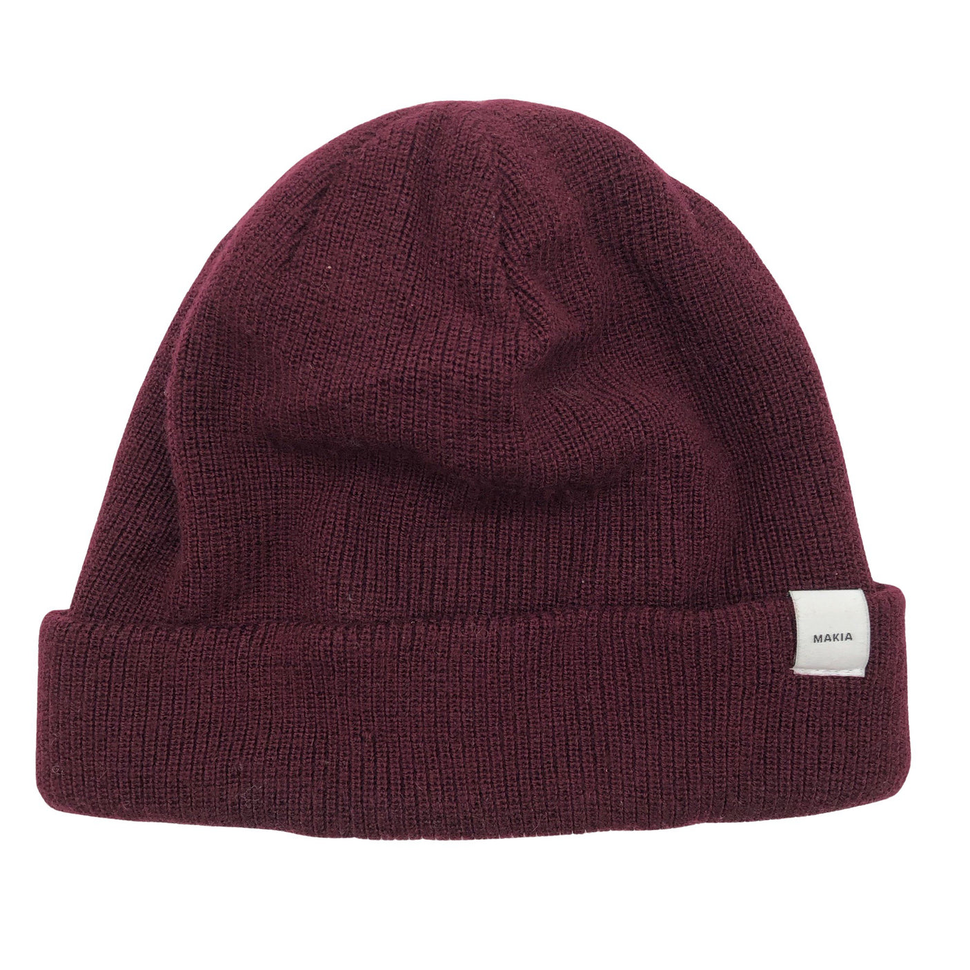 Unisex Makia - Winter beanie, size 52 - 54 cm - Wine red (1)