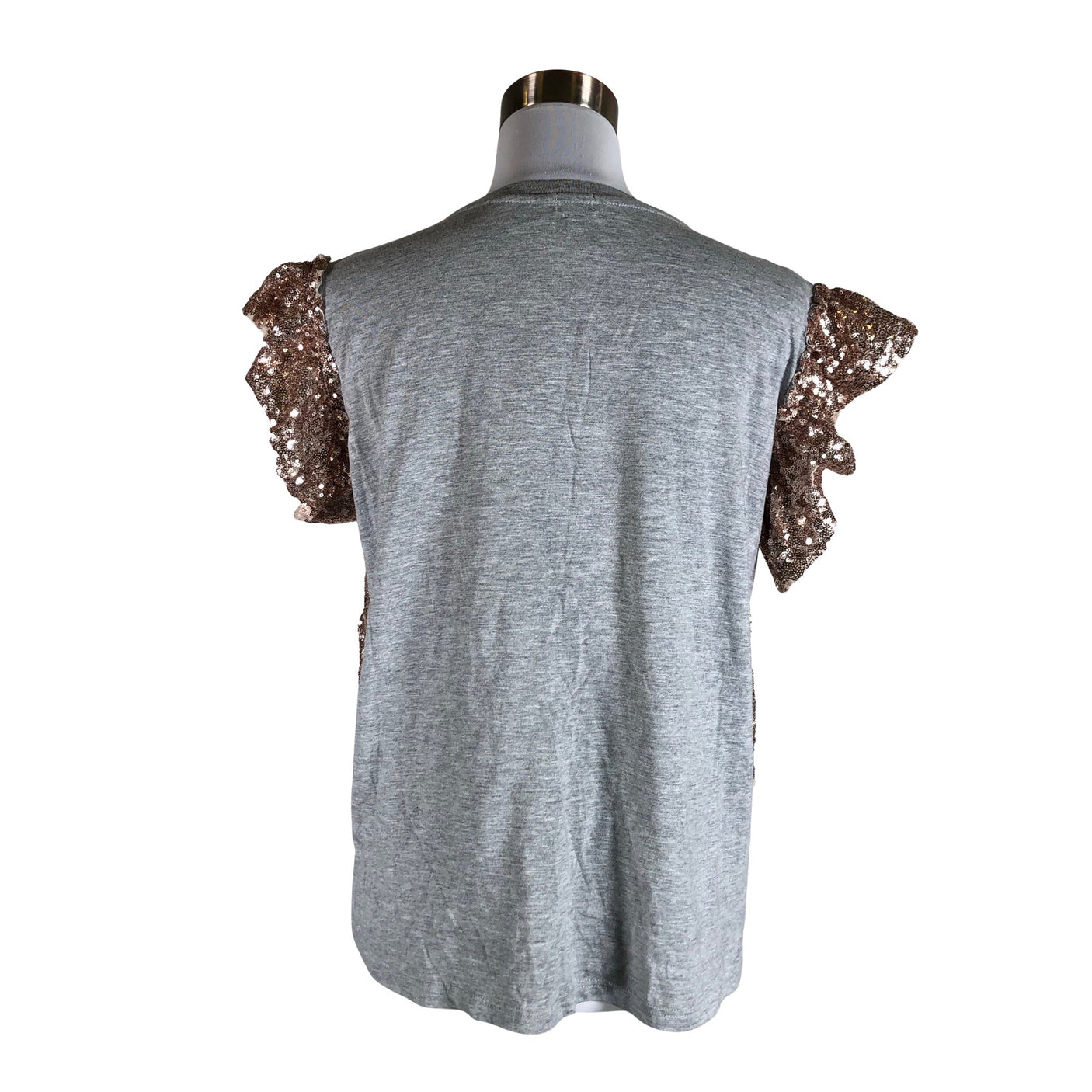 Unisex River Island - T-shirt, size 38 - Gray (2)