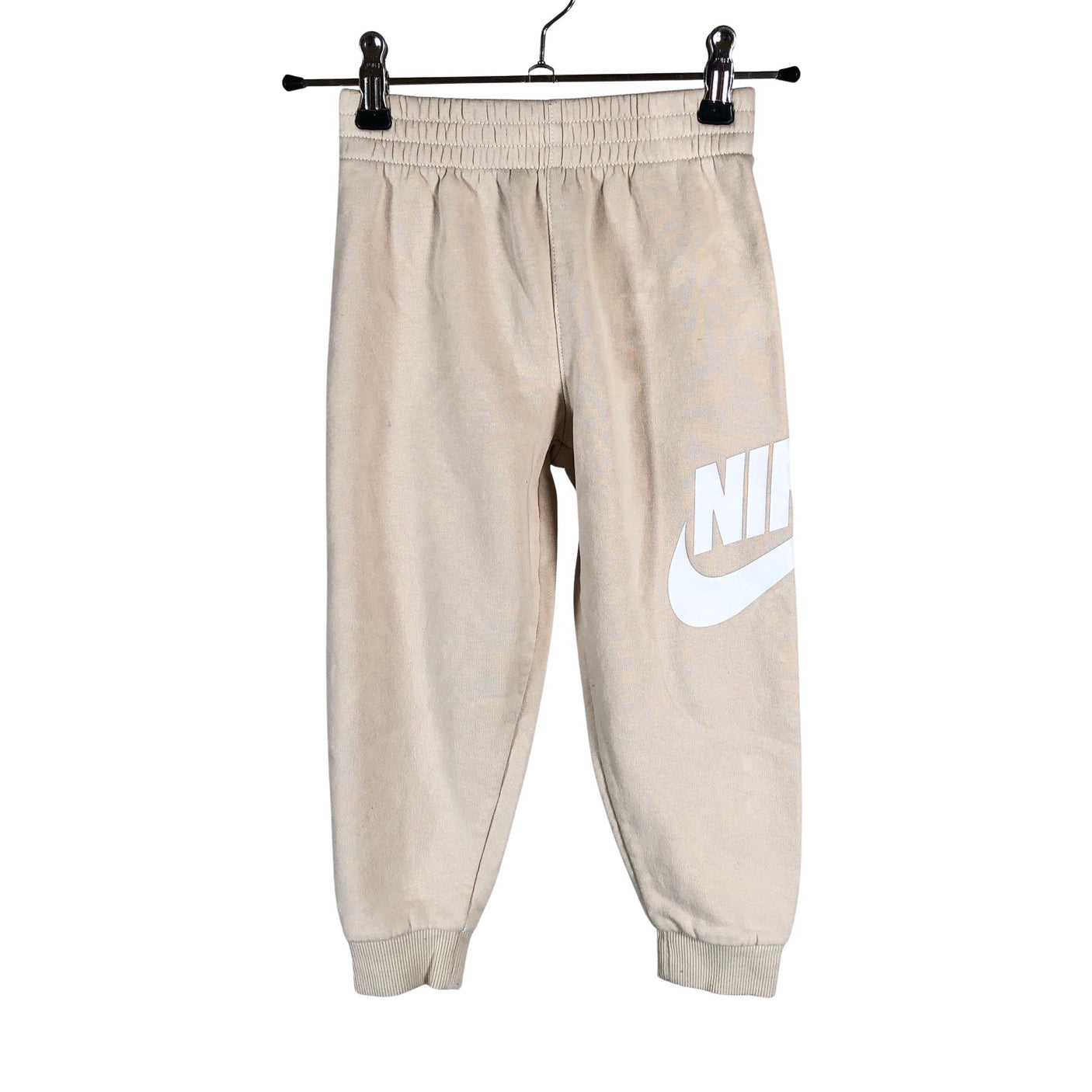 Unisex Nike - Sweatpants, size 104 - 110 - Beige (1)