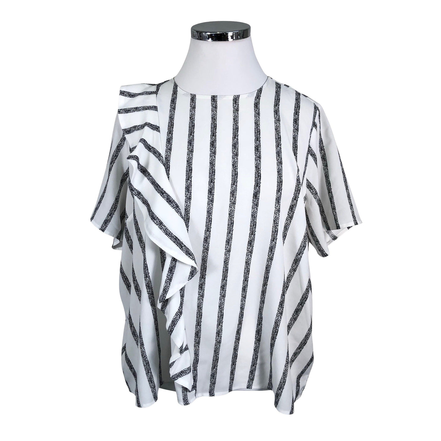 Unisex Marks&Spencer - Short-sleeved blouse, size 50 - White (1)