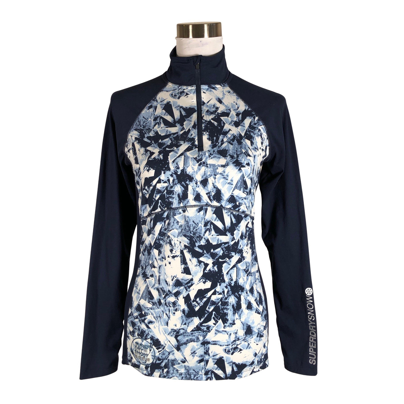 Unisex Superdry - Sports shirt, long sleeve, size 36 - Blue (1)