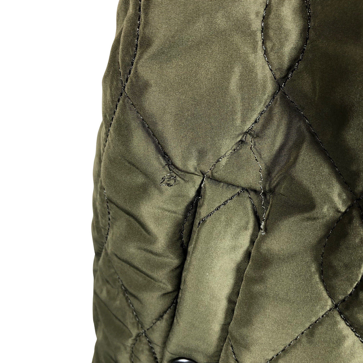 Unisex Kaffe - Quilted jacket, size 34 - Green (3)